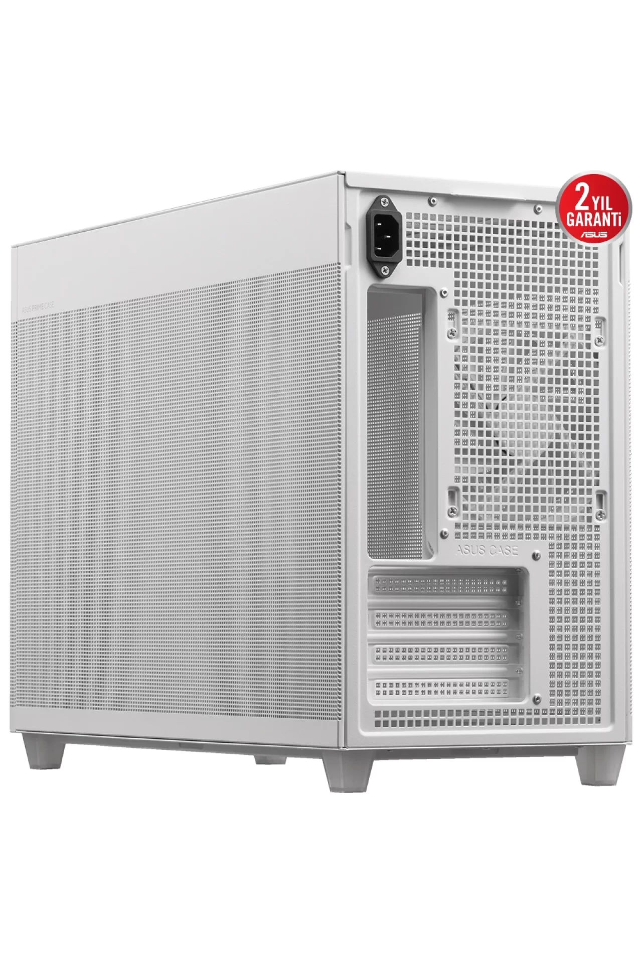 Asus Prime AP201 USB 3.2 Mesh Beyaz MicroATX Kasa