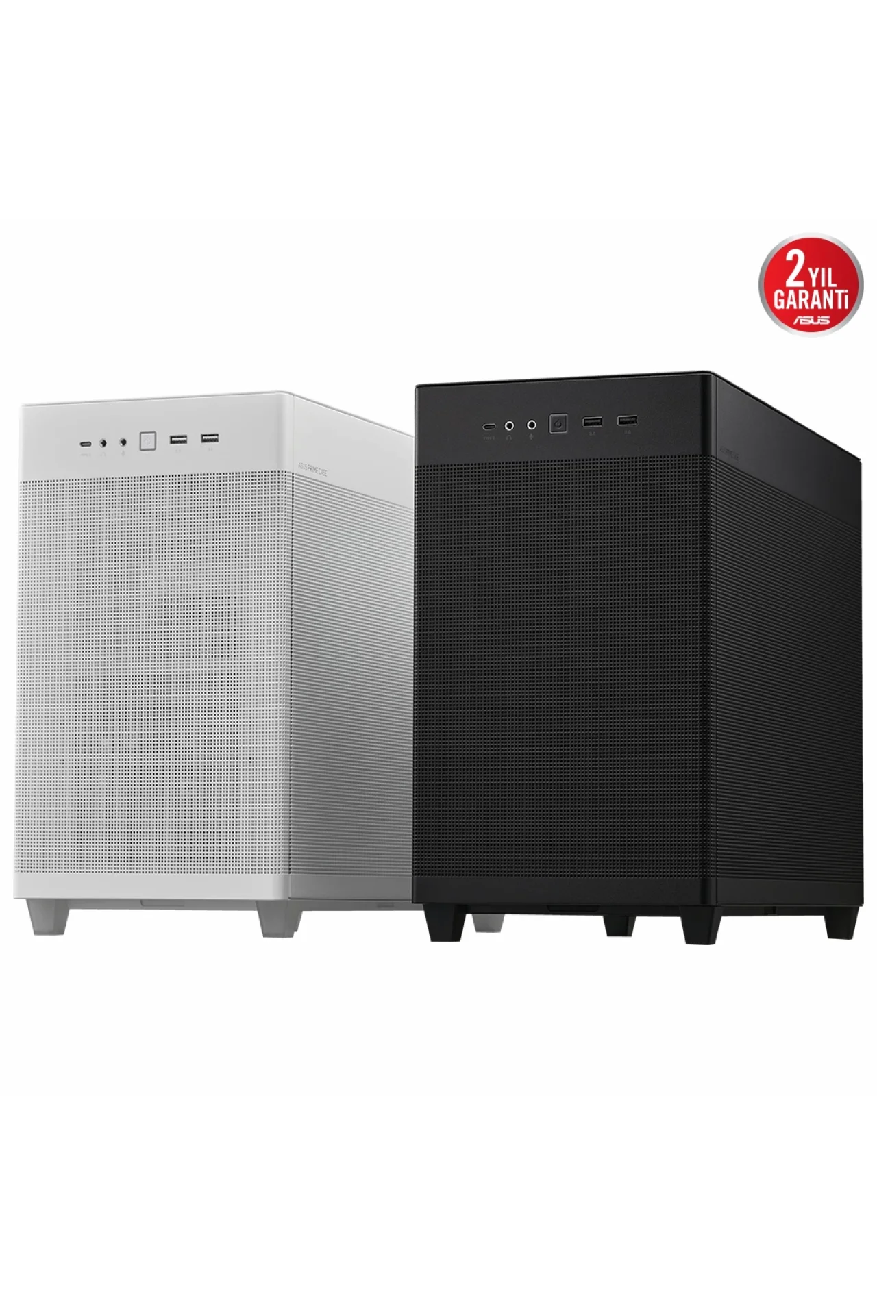 Asus Prime AP201 USB 3.2 Mesh Beyaz MicroATX Kasa