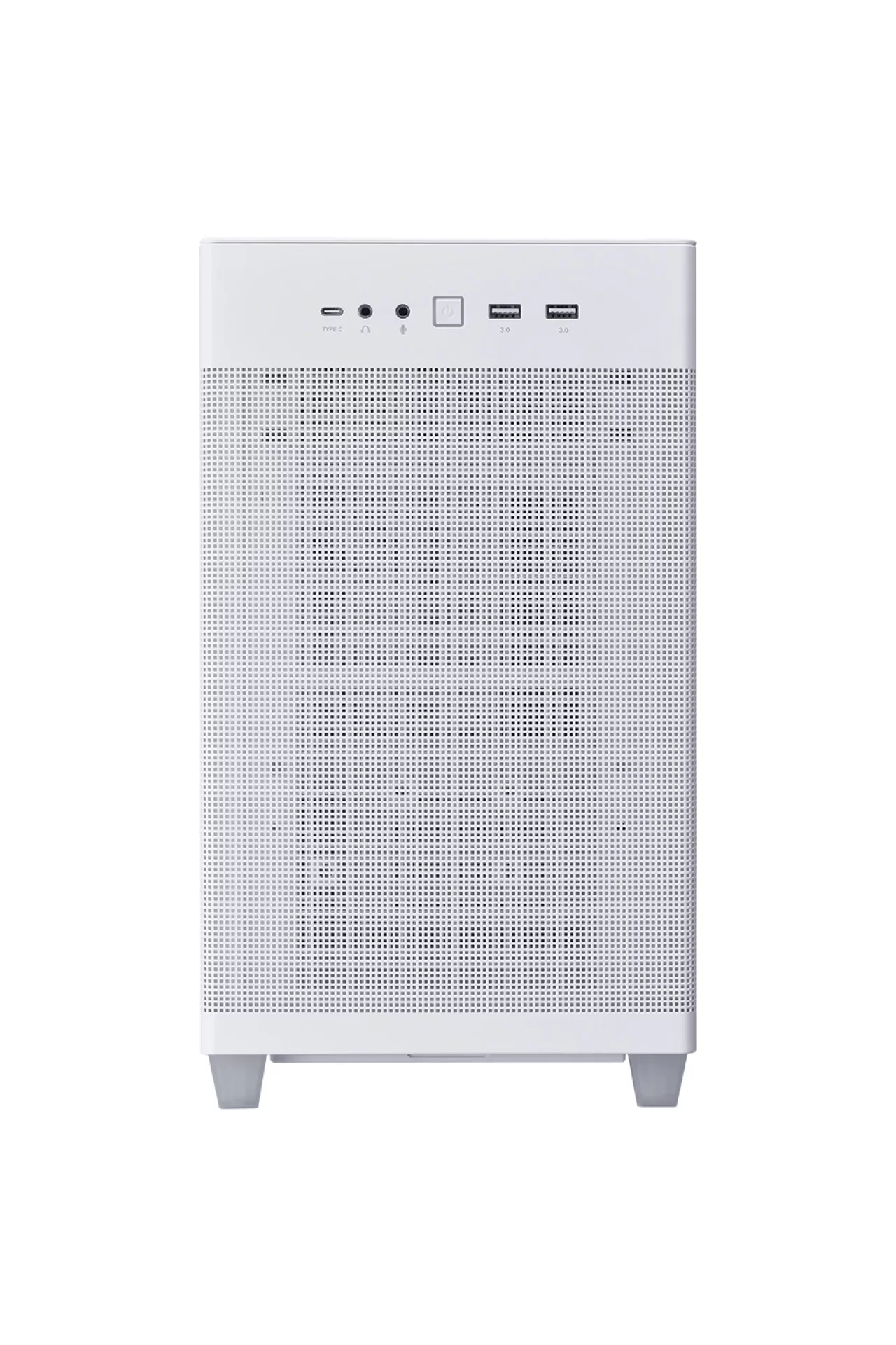 Asus Prime AP201 USB 3.2 Tempered Glass Mesh MicroATX Beyaz Kasa