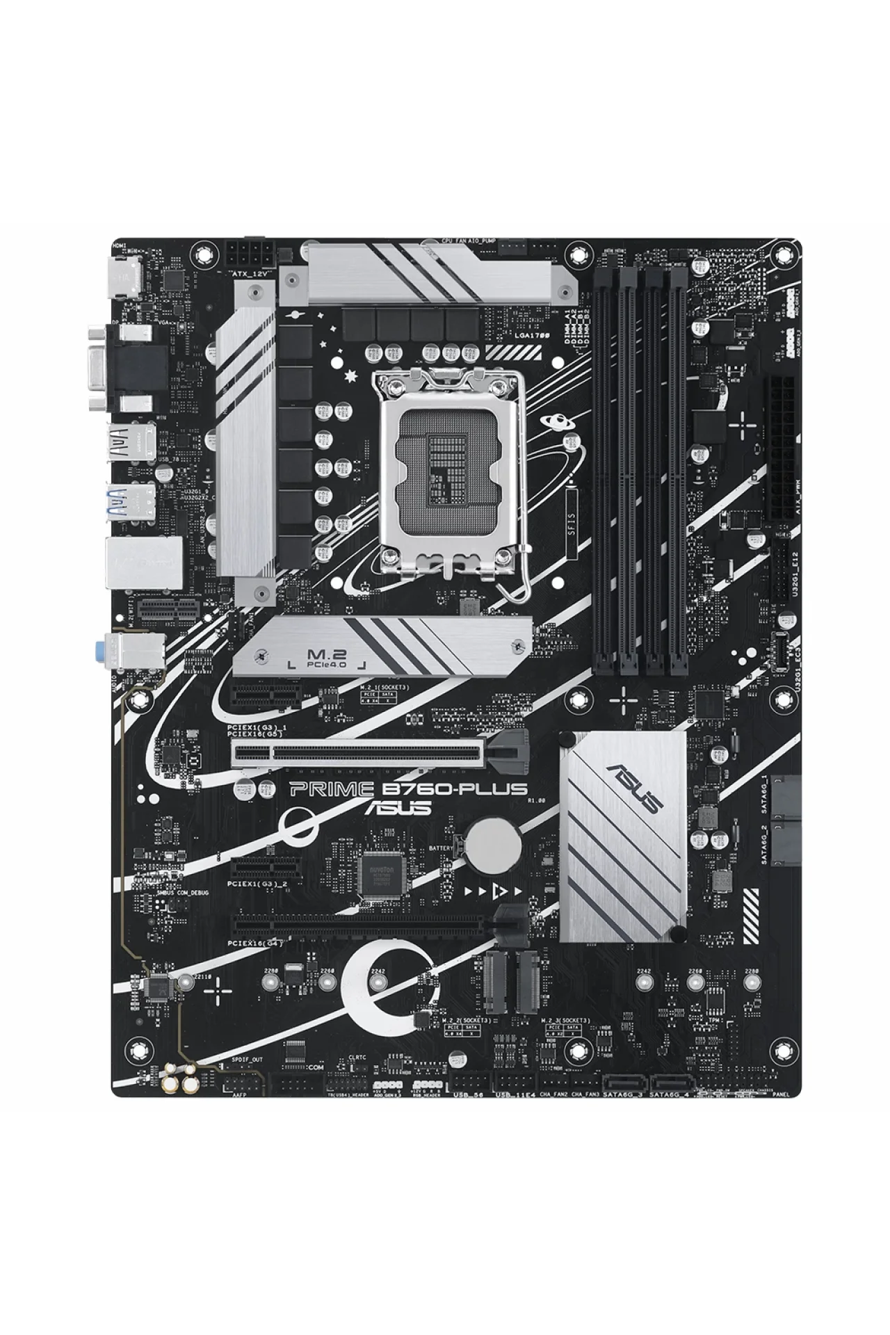 Asus Prime B760-Plus 7200MHz (OC) DDR5 Soket 1700 M.2 HDMI DP VGA ATX Anakart
