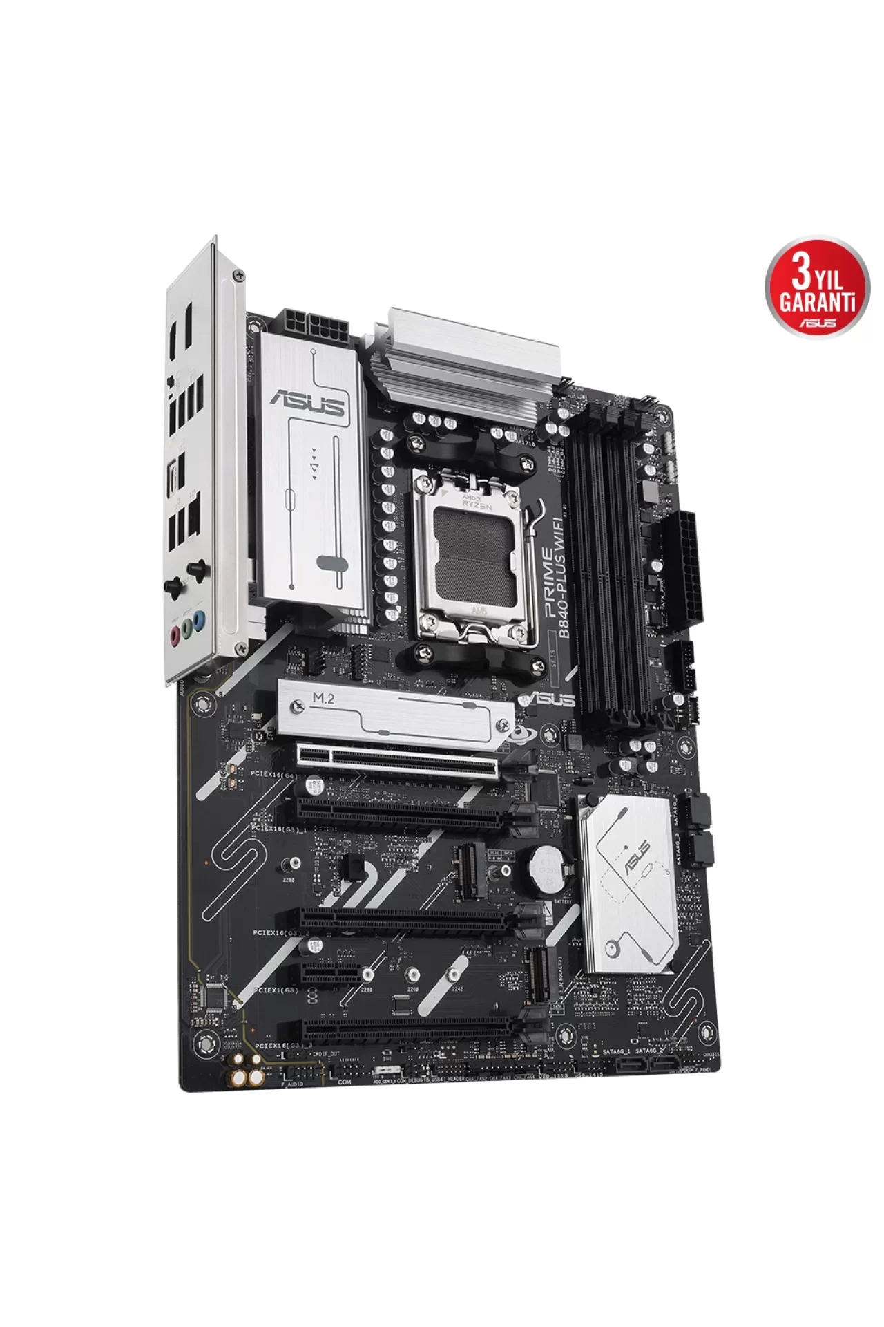 Asus Prime B840-PLUS WiFi 7600MHz (OC) DDR5 Soket AM5 M.2 HDMI DP ATX Anakart