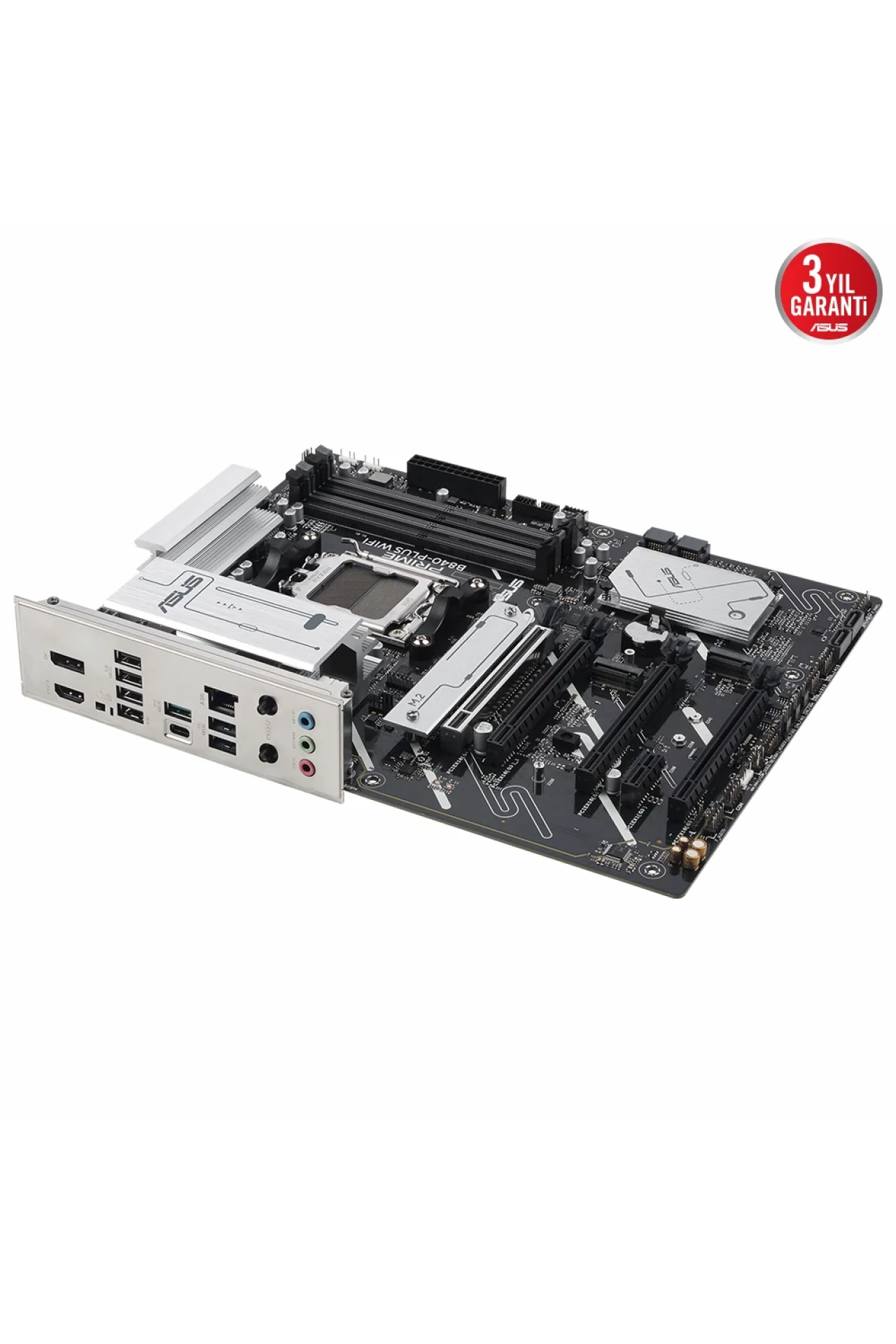 Asus Prime B840-PLUS WiFi 7600MHz (OC) DDR5 Soket AM5 M.2 HDMI DP ATX Anakart