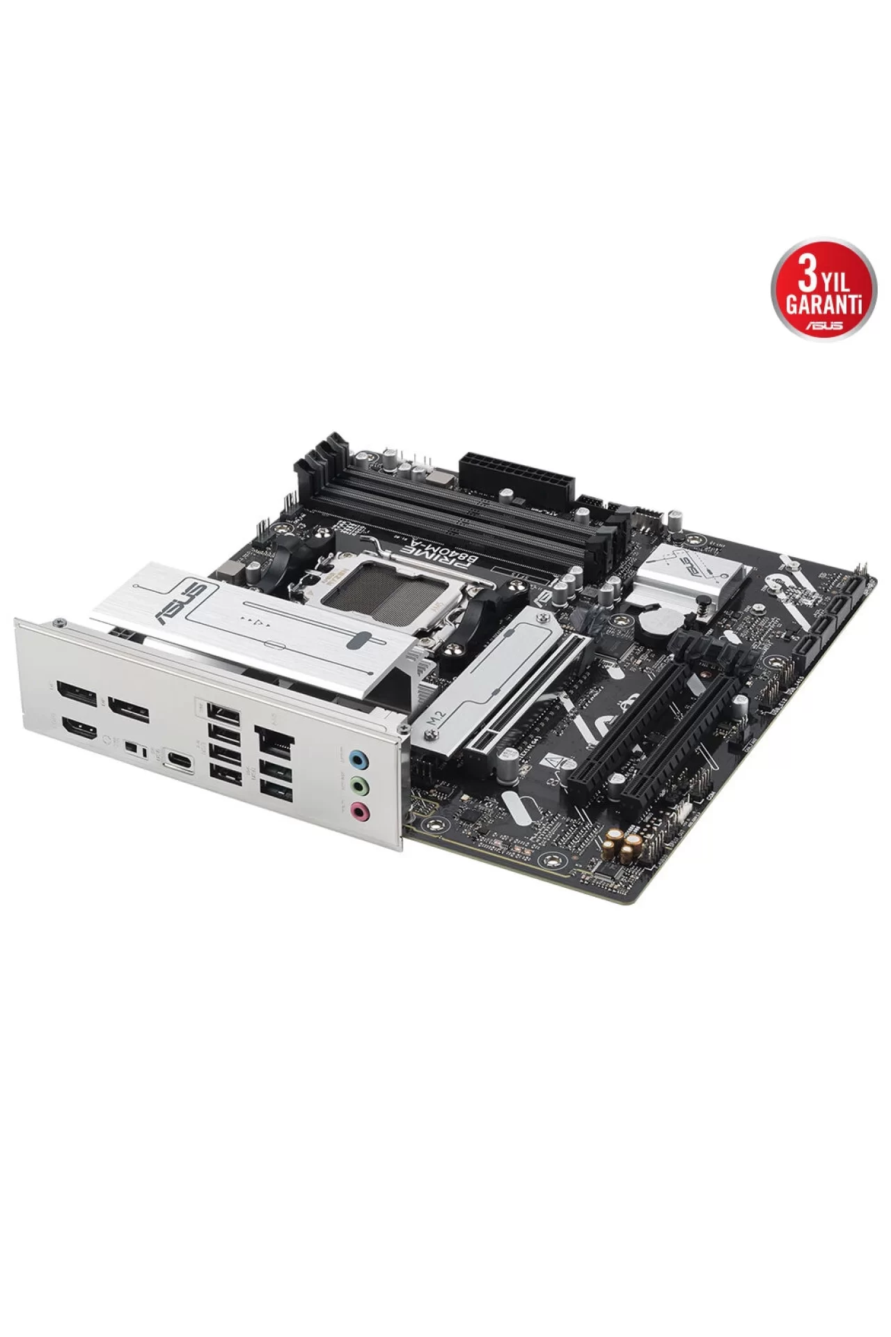 Asus Prime B840M-A-CSM 7600MHz (OC) DDR5 Soket AM5 M.2 HDMI DP mATX Anakart