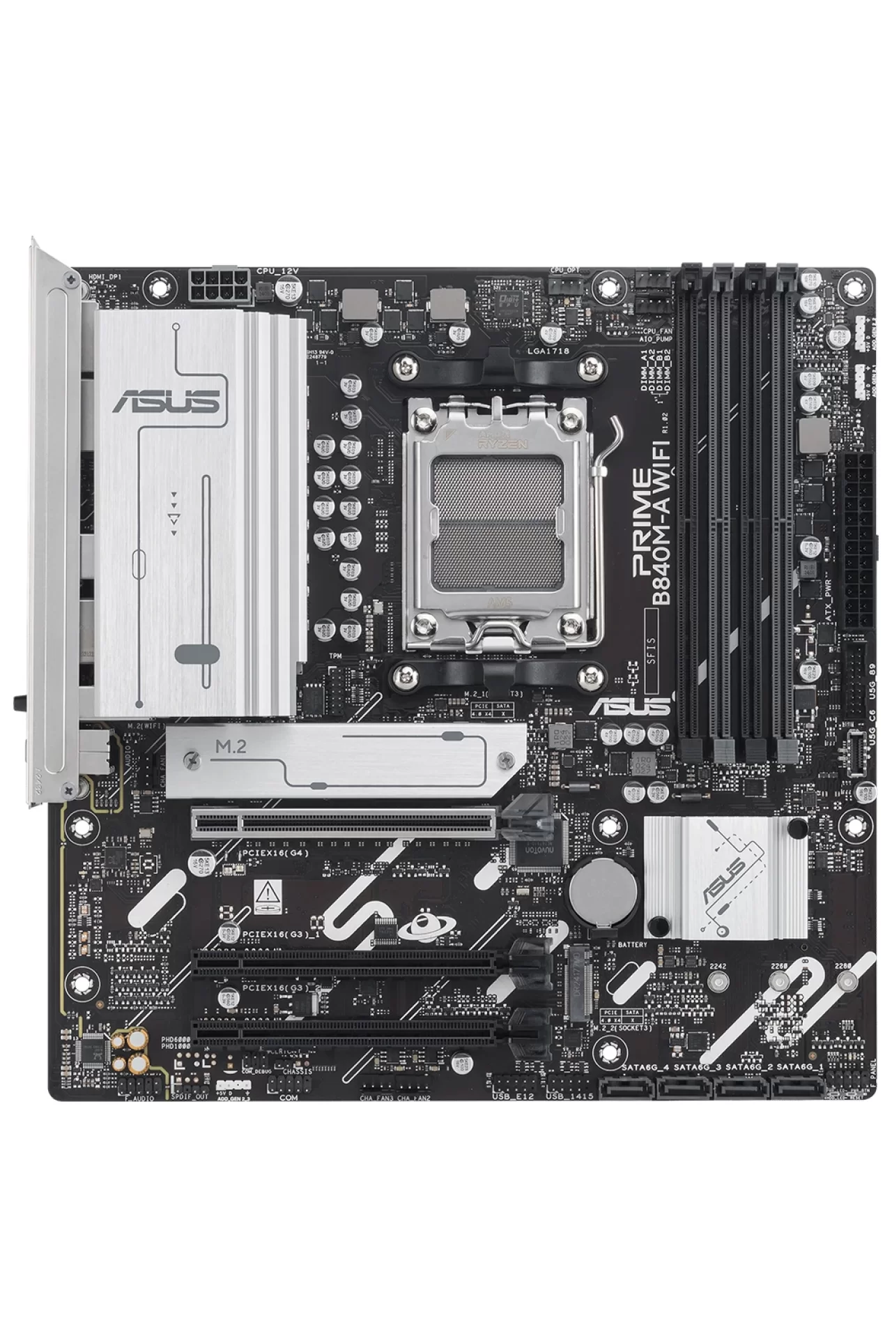 Asus Prime B840M-A WiFi 7600MHz (OC) DDR5 Anakart