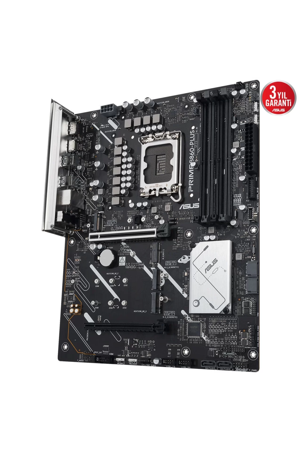Asus Prime B860-PLUS-CSM 8666MHz (OC) DDR5 Soket LGA1851 M.2 HDMI DP ATX Anakart