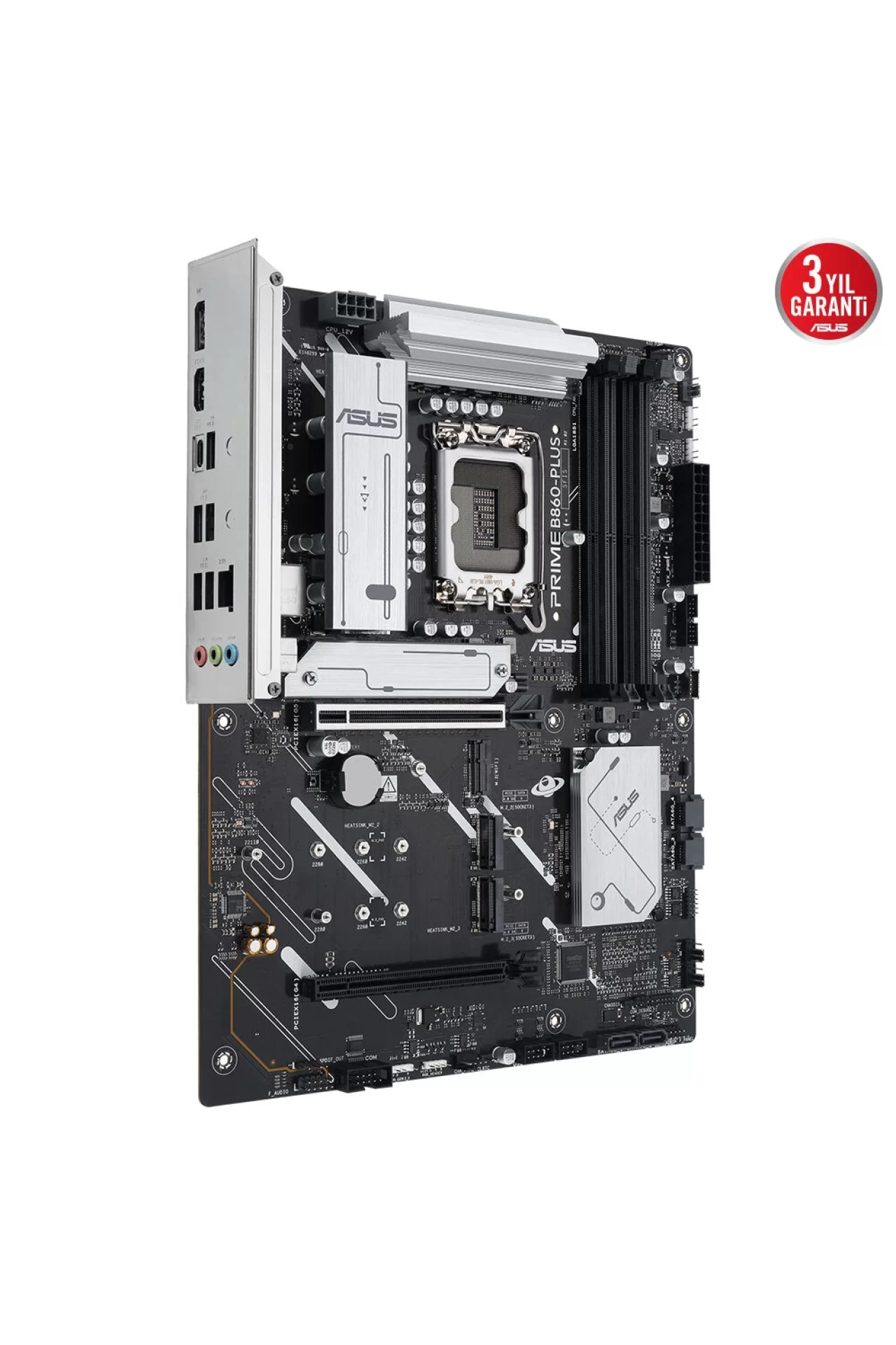 Asus Prime B860-PLUS-CSM 8666MHz (OC) DDR5 Soket LGA1851 M.2 HDMI DP ATX Anakart