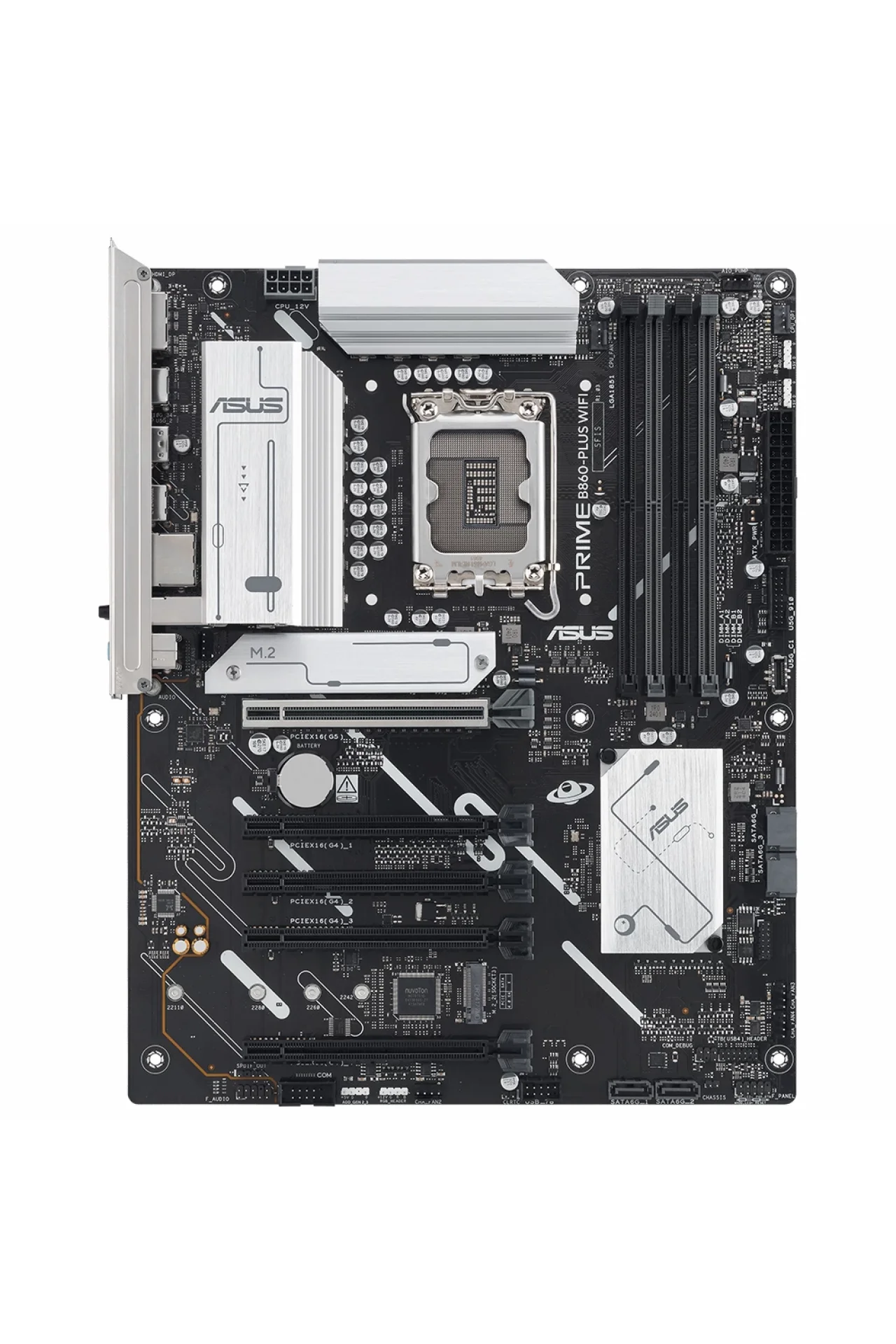 Asus Prime B860-PLUS WiFi 8200MHz (OC) DDR5 Soket LGA1851 M.2 HDMI DP ATX Anakart