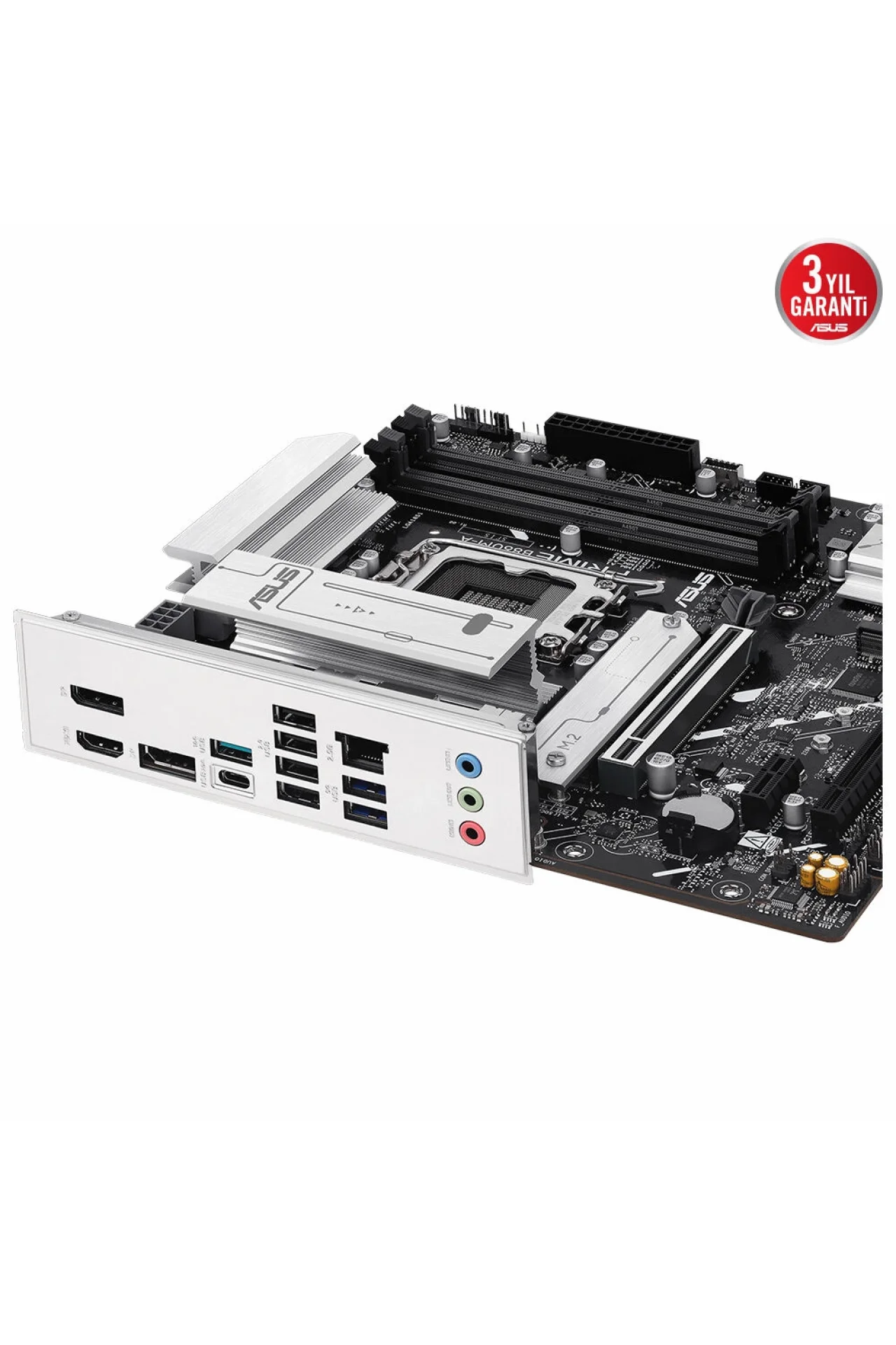 Asus Prime B860M-A-CSM 8666MHz (OC) DDR5 Soket LGA1851 M.2 HDMI DP mATX Anakart