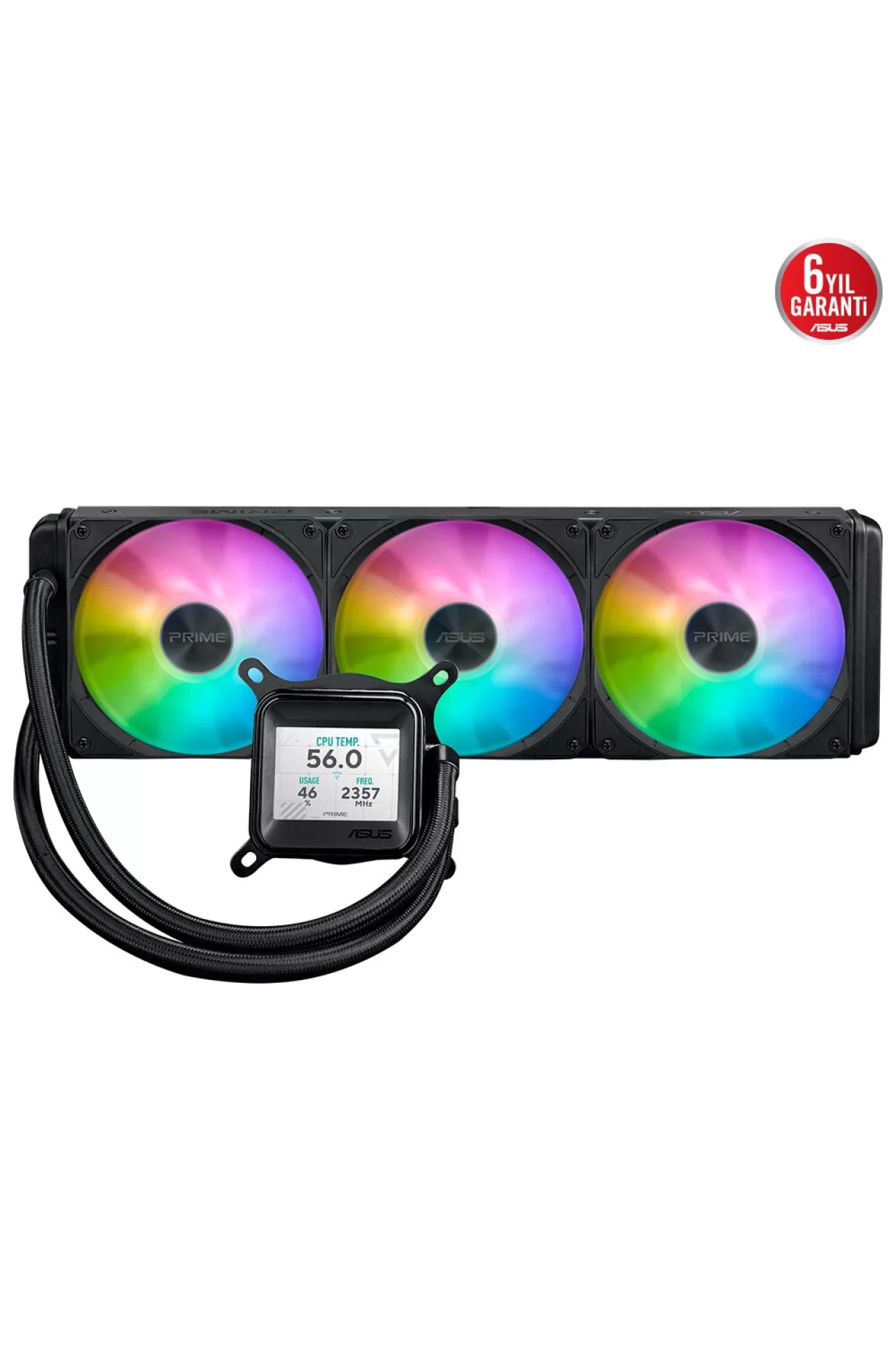 Asus Prime LC 360 ARGB LCD İşlemci Sıvı Soğutucu