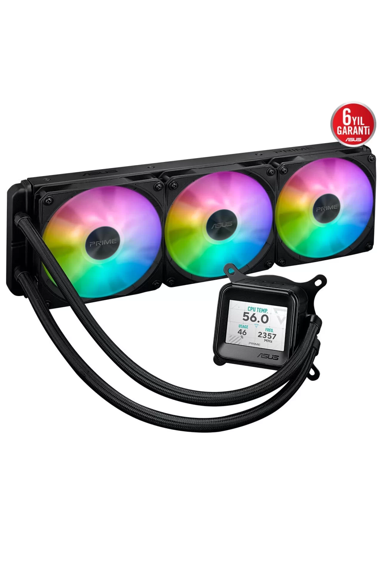 Asus Prime LC 360 ARGB LCD İşlemci Sıvı Soğutucu
