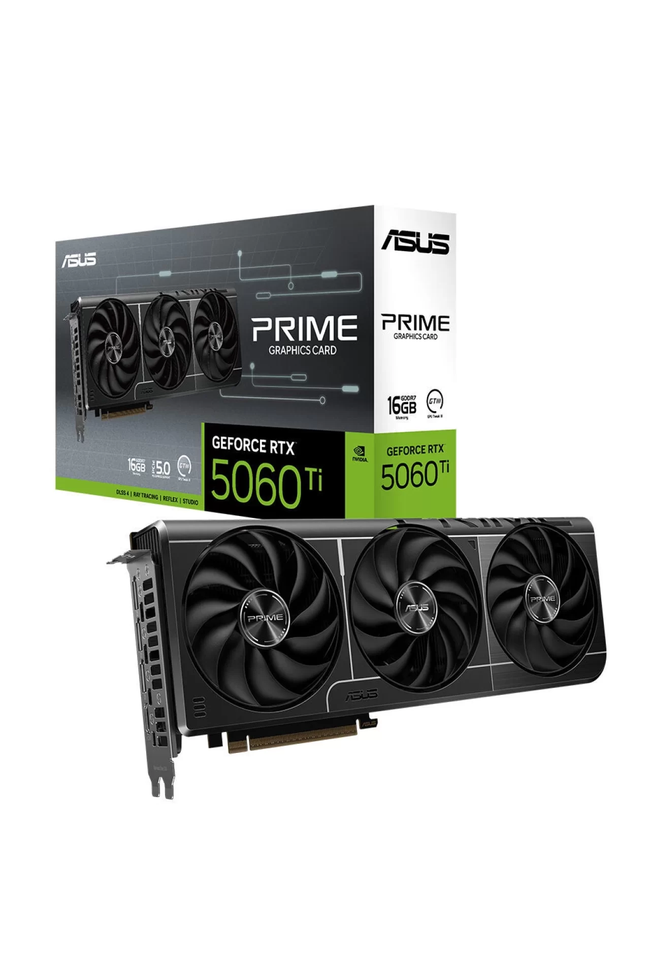 Asus Prime GeForce RTX 5060 Ti 16GB GDDR7 128 Bit DLSS 4 Ekran Kartı