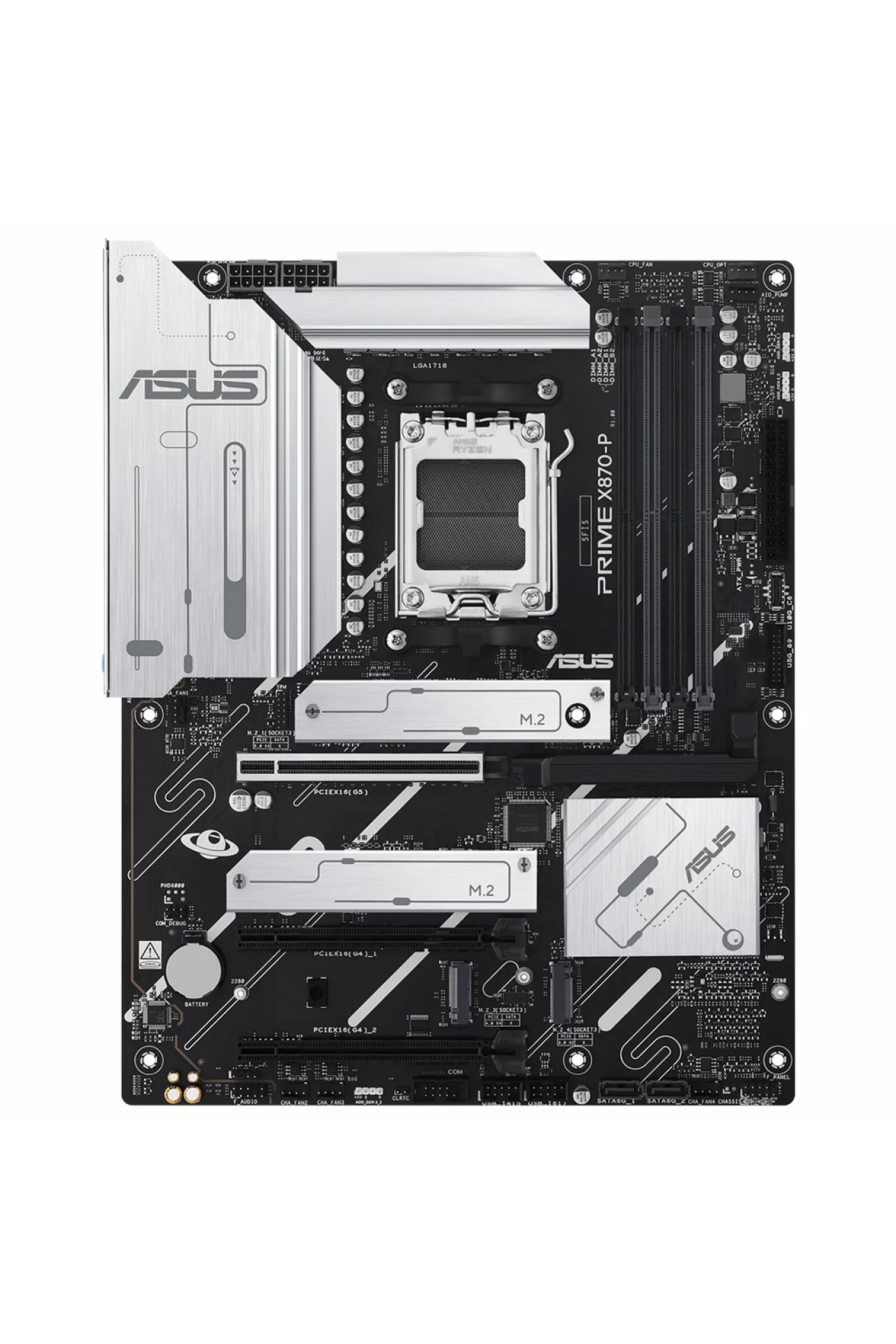 Asus Prime X870-P 8000MHz(OC) DDR5 Soket AM5 M.2 HDMI ATX Anakart