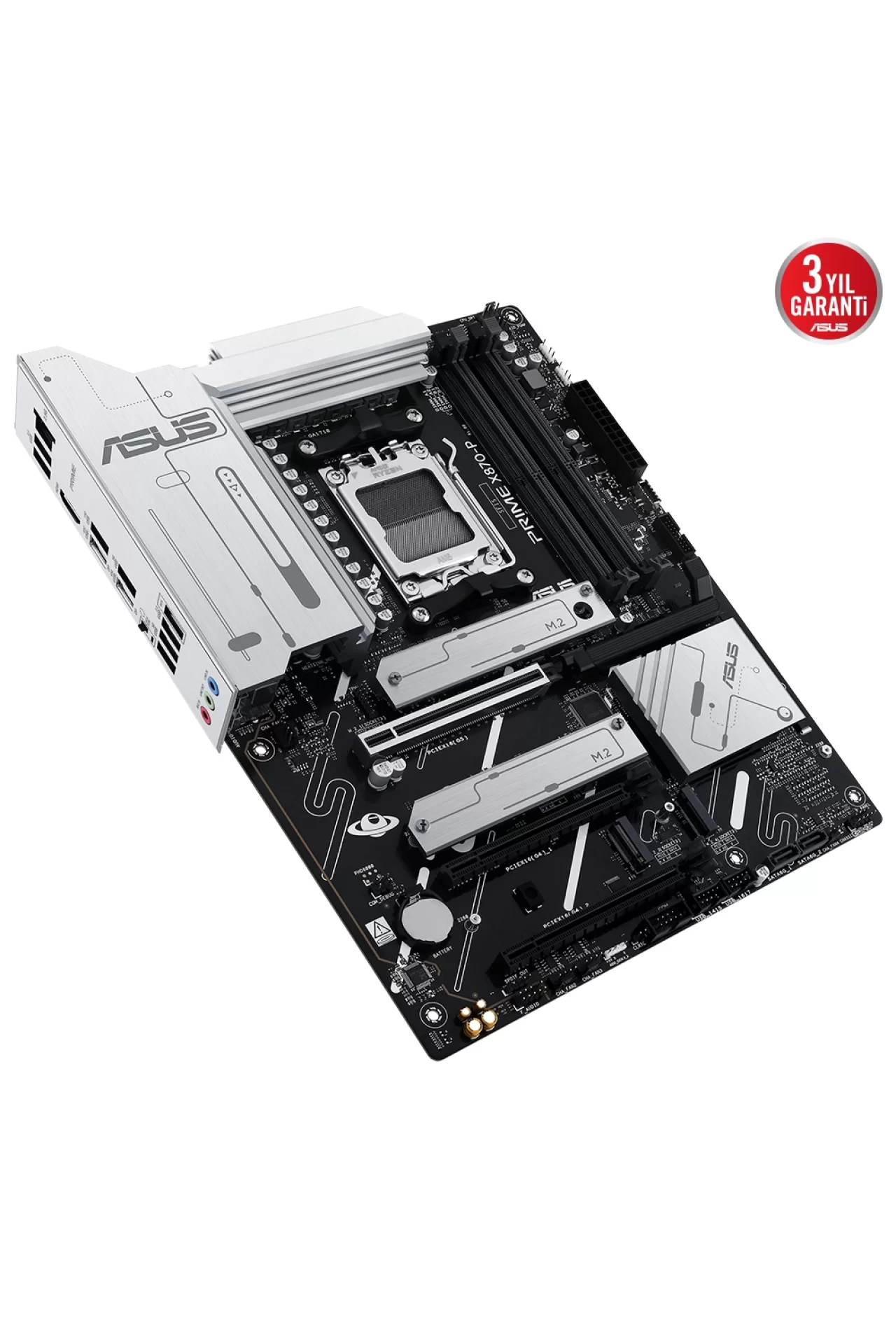 Asus Prime X870-P 8000MHz(OC) DDR5 Soket AM5 M.2 HDMI ATX Anakart