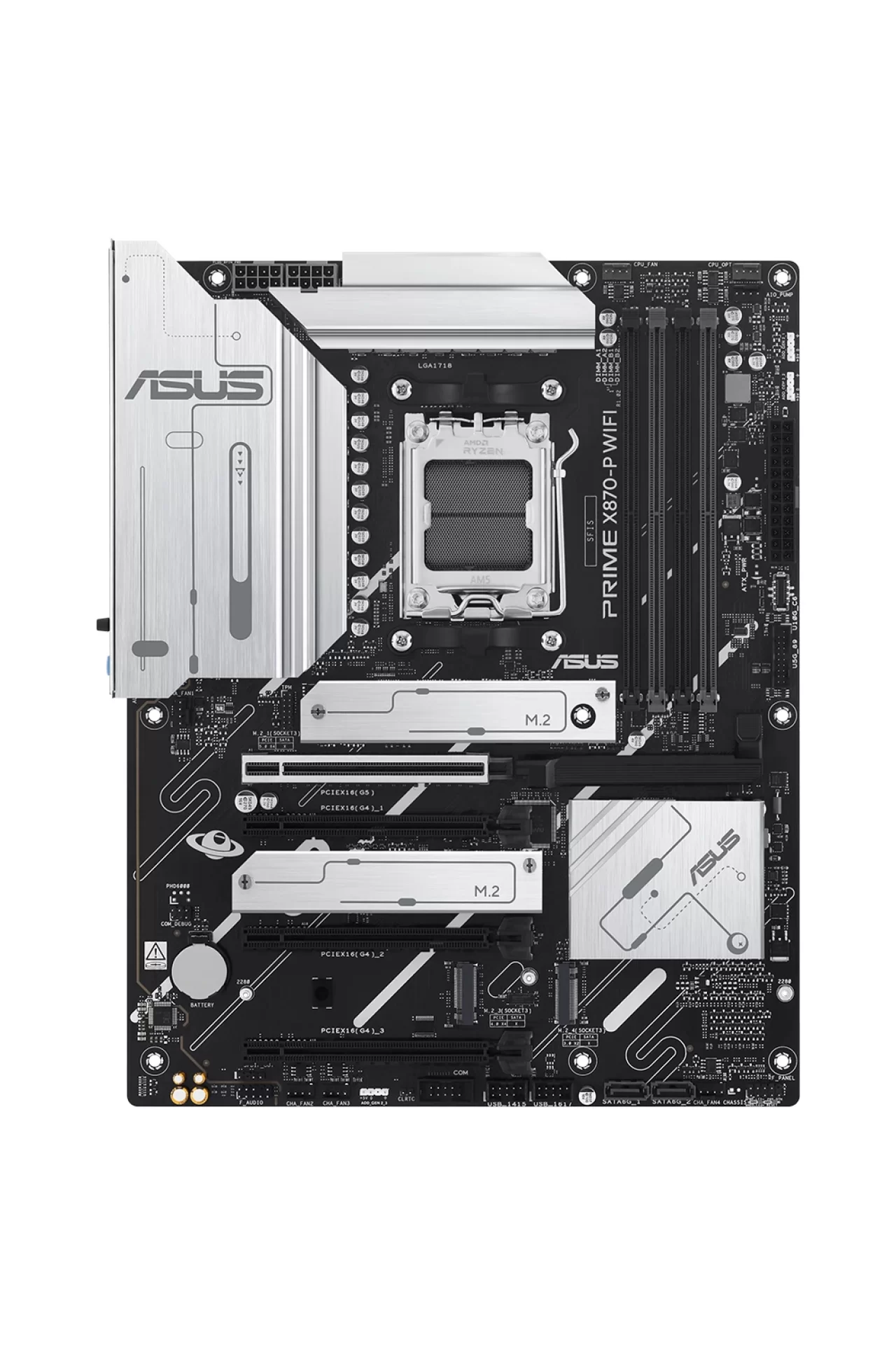 Asus Prime X870-P WiFi 8000MHz(OC) DDR5 Soket AM5 M.2 HDMI ATX Anakart