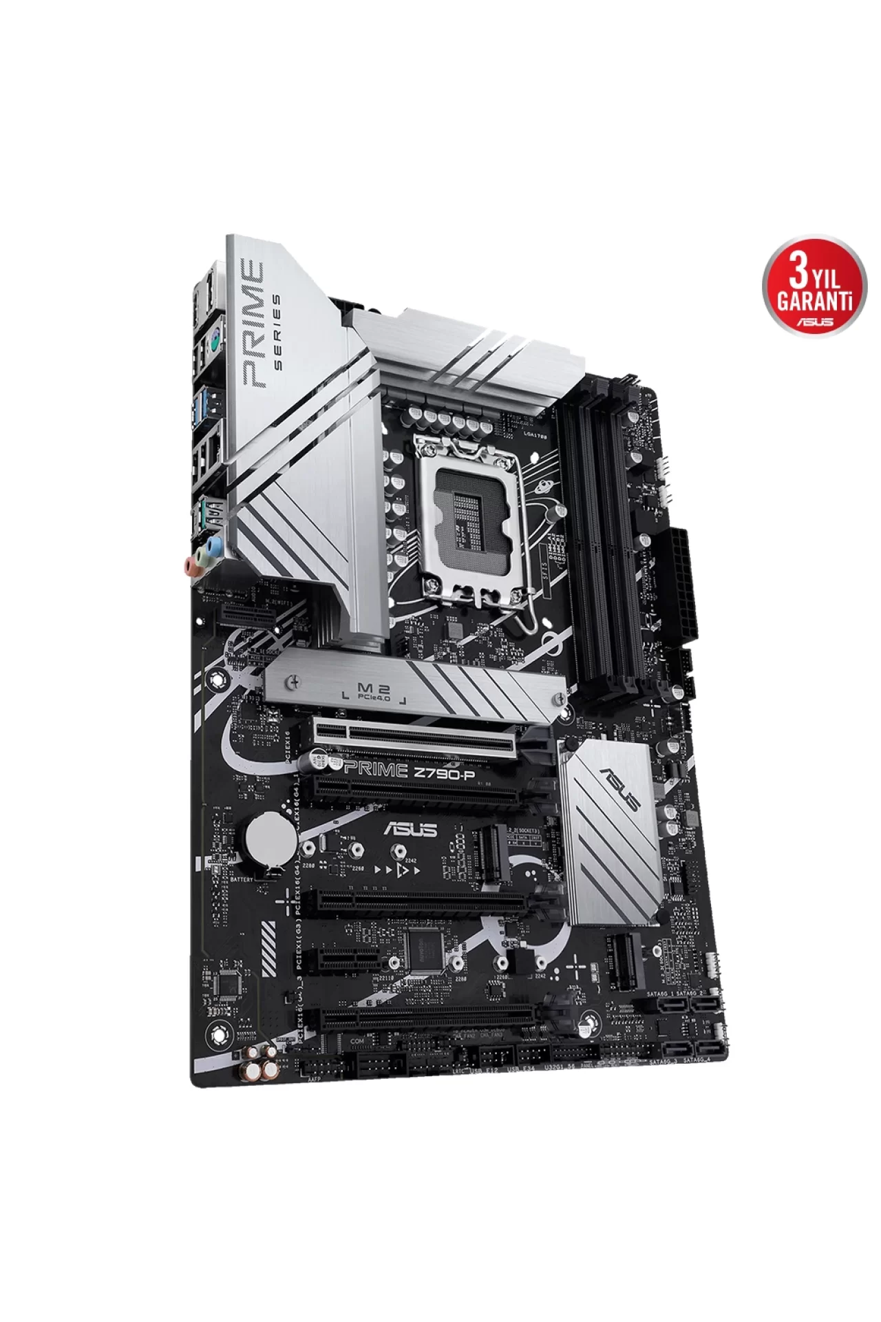 Asus Prime Z790-P WIFI 7200MHz(OC) DDR5 Soket 1700 M.2 HDMI DP ATX Anakart