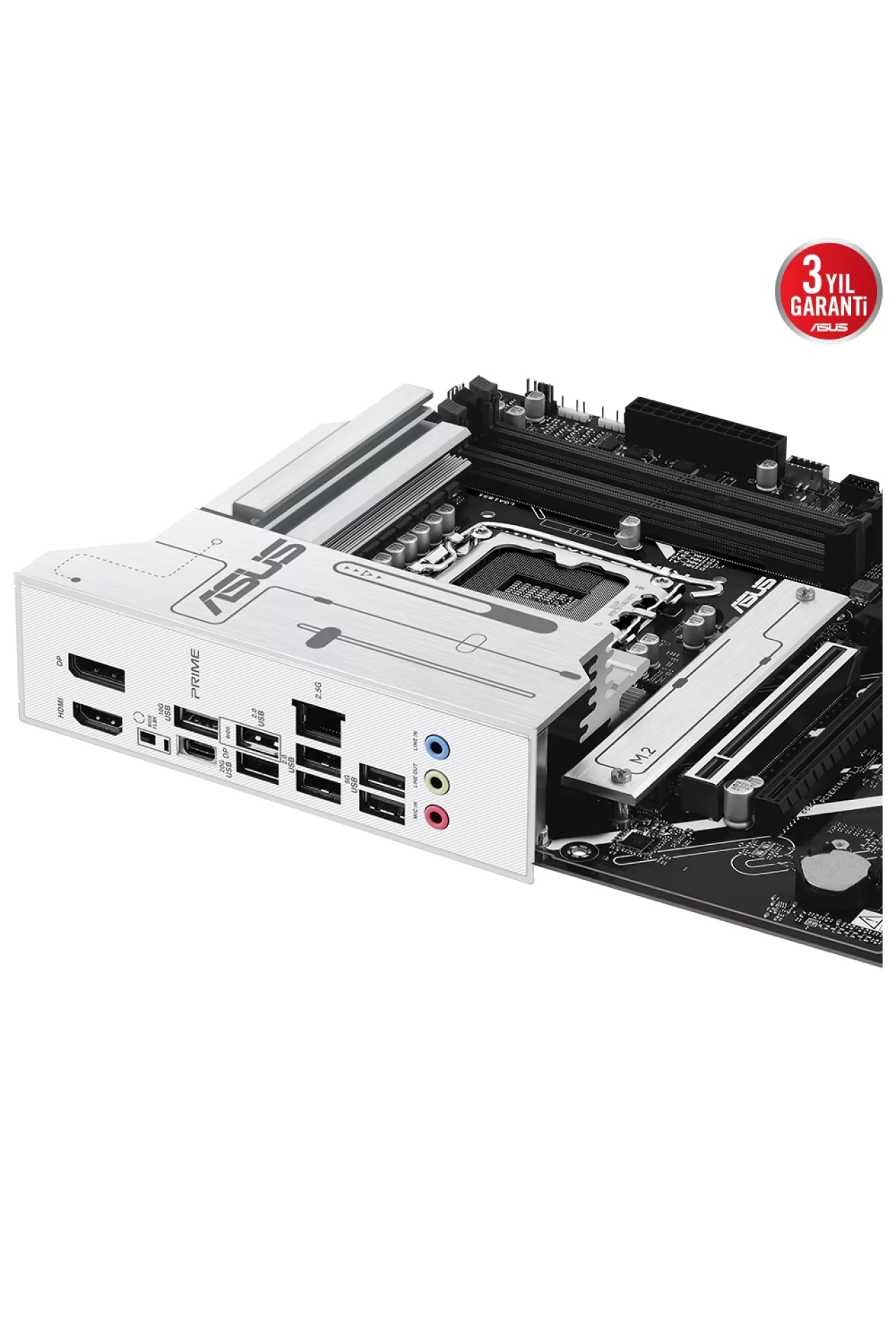 Asus Prime Z890-P WiFi 8400 MHz (OC) DDR5 Soket LGA1851 M.2 HDMI DP ATX Anakart