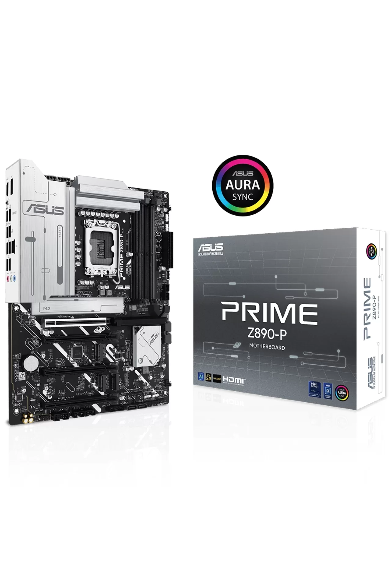 Asus Prime Z890-P WiFi 8400 MHz (OC) DDR5 Soket LGA1851 M.2 HDMI DP ATX Anakart