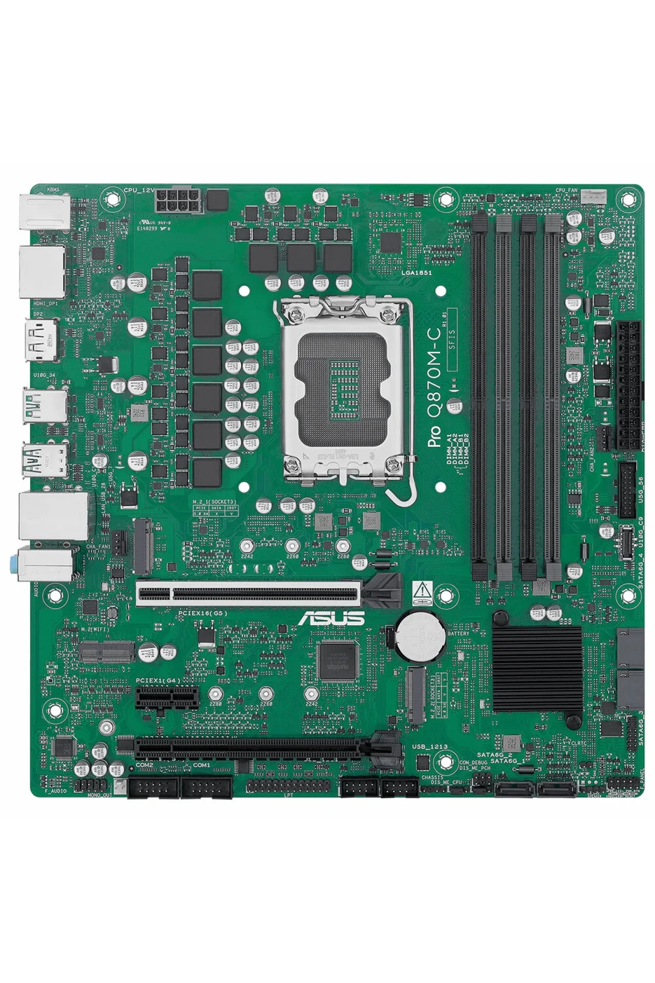 Asus PRO Q870M-C-CSM mATX Anakart