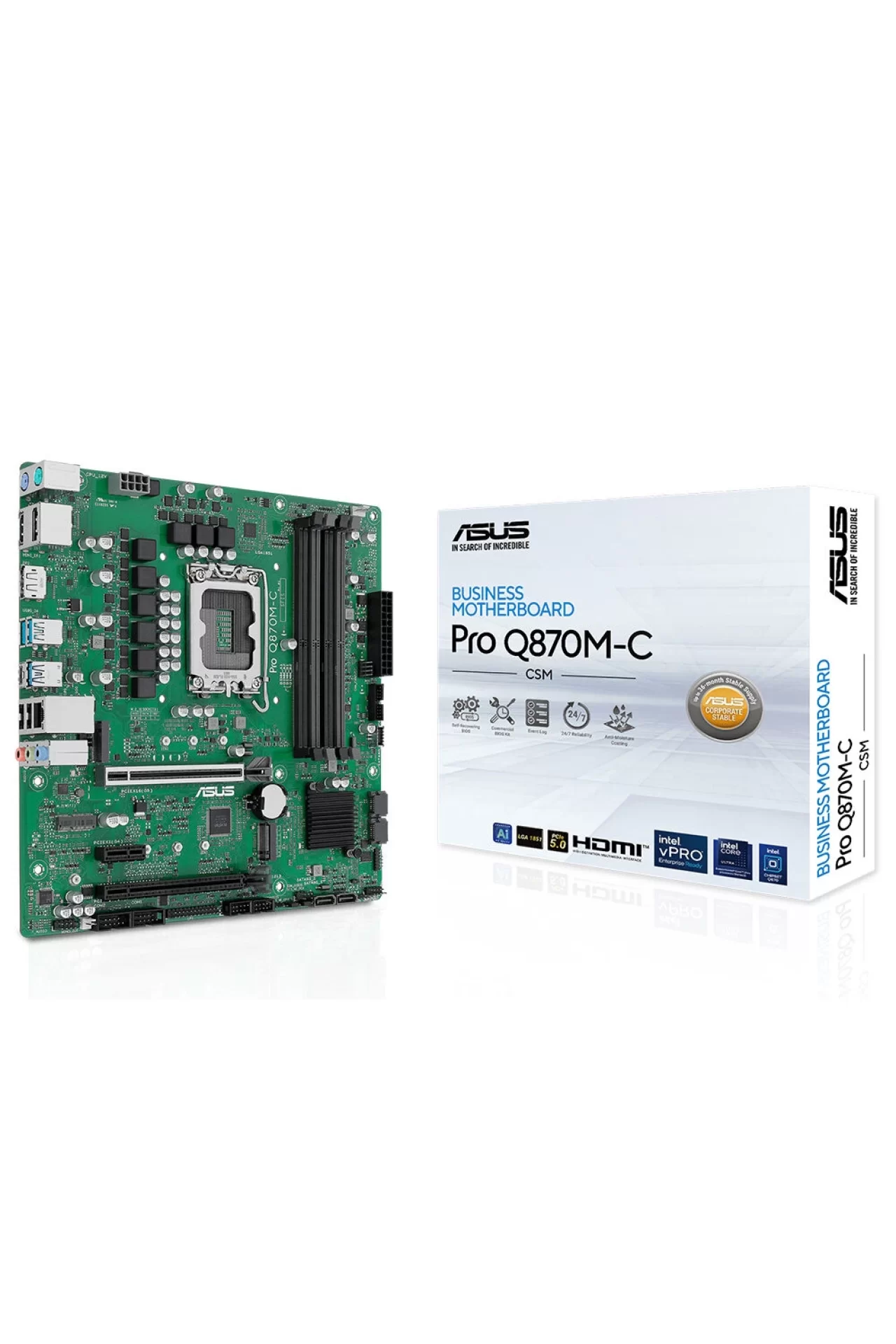 Asus PRO Q870M-C-CSM mATX Anakart