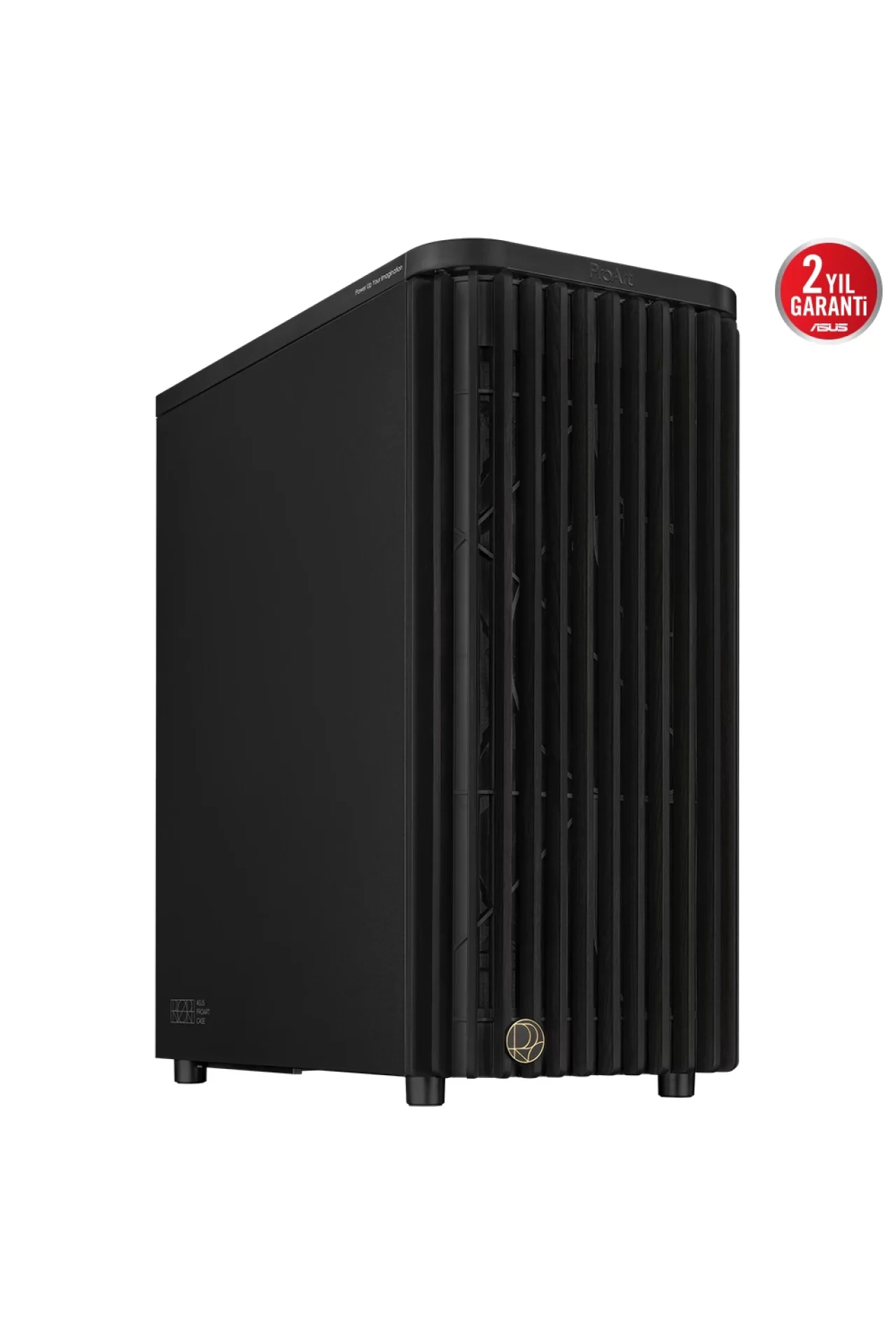 Asus ProArt PA401 Wood Edition Metal Panel Siyah USB 3.2 Mid Tower ATX Gaming Kasa