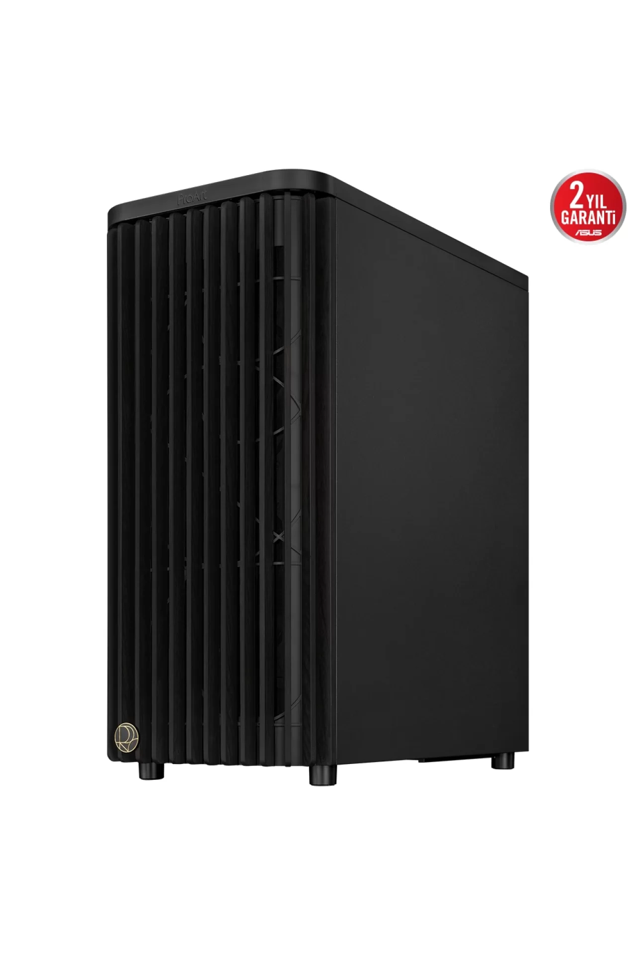 Asus ProArt PA401 Wood Edition Metal Panel Siyah USB 3.2 Mid Tower ATX Gaming Kasa