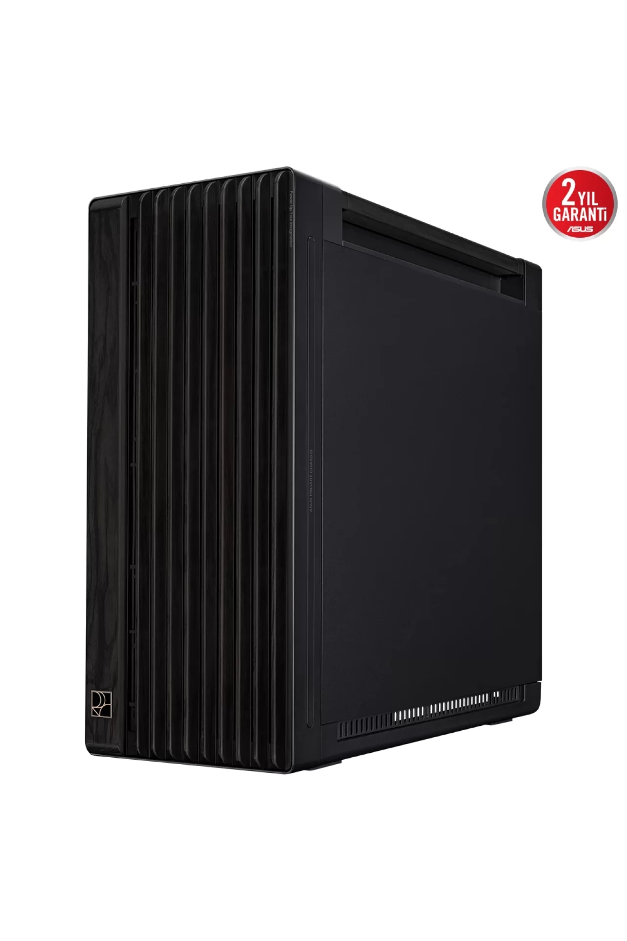Asus ProArt PA602 Wood Edition Temperli Cam USB 3.2 Mid Tower E-ATX Siyah Kasa
