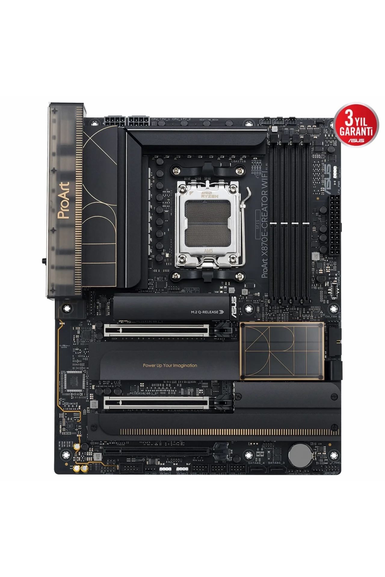 Asus ProArt X870E-Creator WiFi DDR5 Soket AM5 M.2 HDMI ATX Anakart
