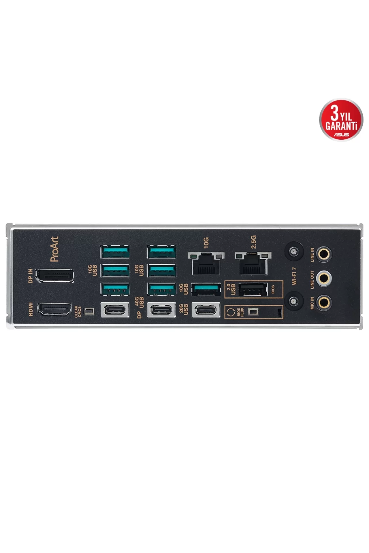 Asus ProArt X870E-Creator WiFi DDR5 Soket AM5 M.2 HDMI ATX Anakart