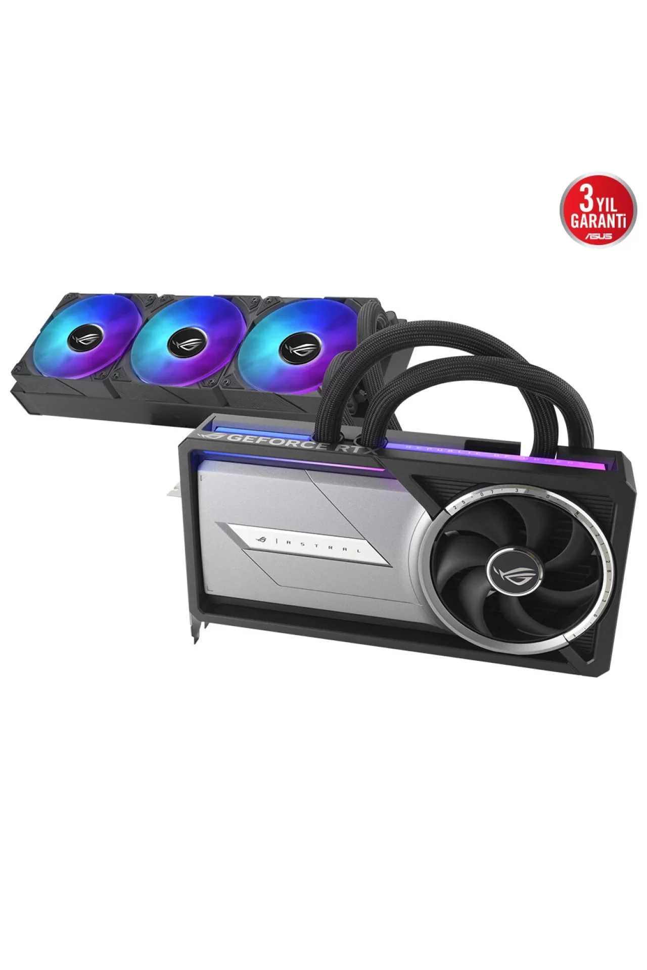 Asus ROG Astral LC GeForce RTX 5090 OC 32GB GDDR7 512 Bit DLSS 4 Sıvı Soğutuculu Ekran Kartı