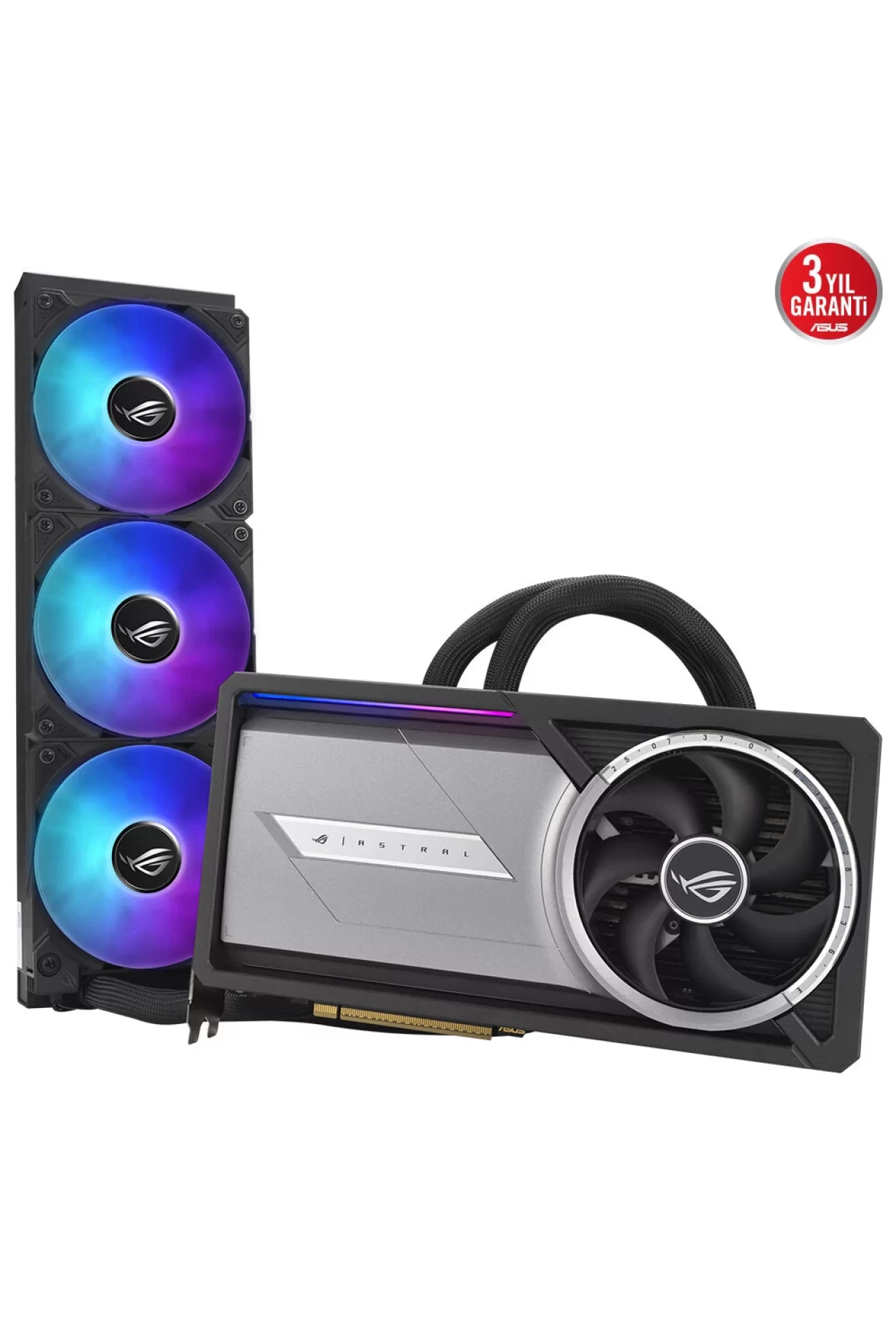 Asus ROG Astral LC GeForce RTX 5090 OC 32GB GDDR7 512 Bit DLSS 4 Sıvı Soğutuculu Ekran Kartı