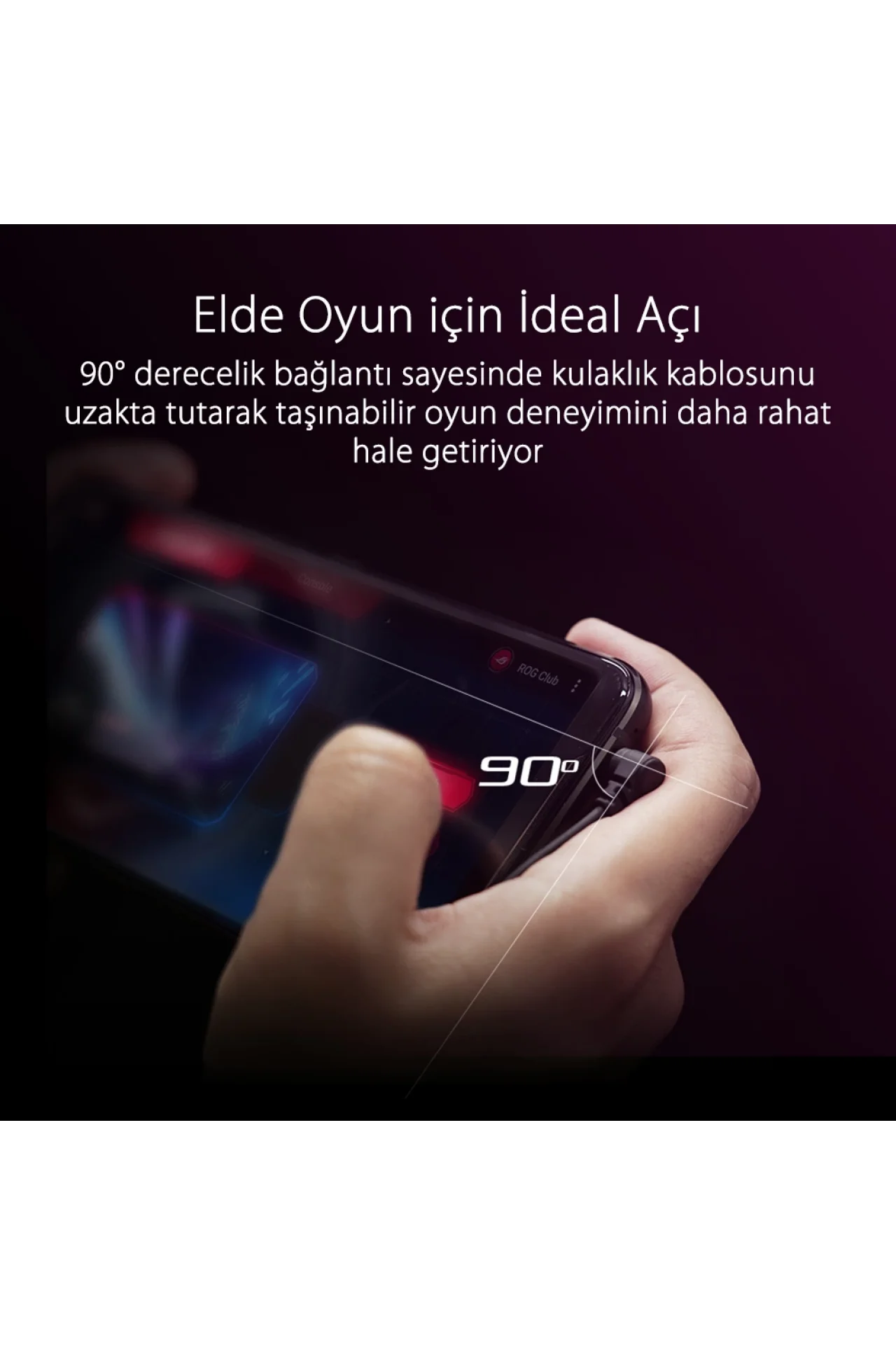 Asus ROG Cetra II Core Siyah Kulakiçi Kulaklık (90YH02V0-B2UA00)