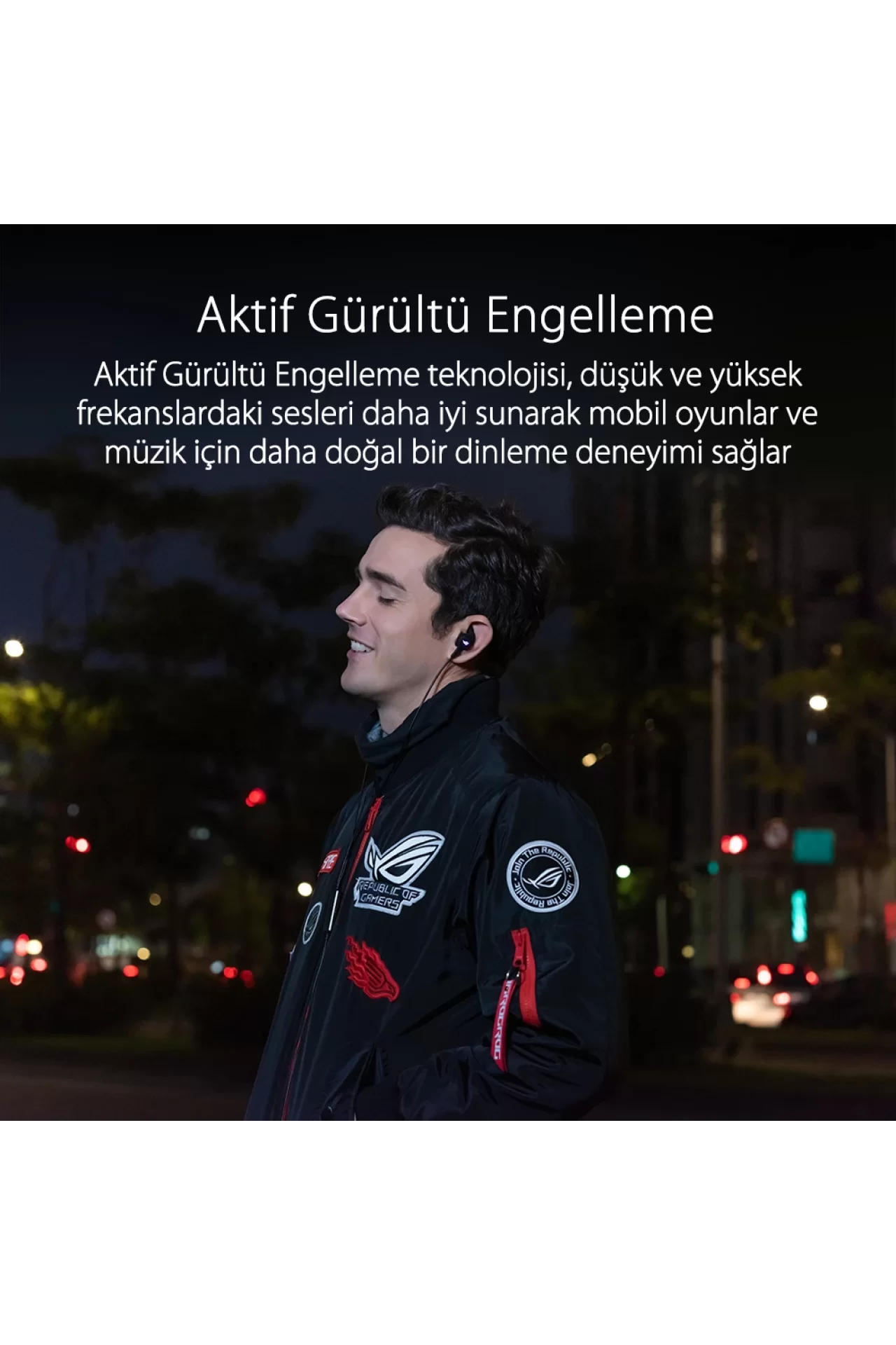 Asus ROG Cetra II Core Siyah Kulakiçi Kulaklık (90YH02V0-B2UA00)