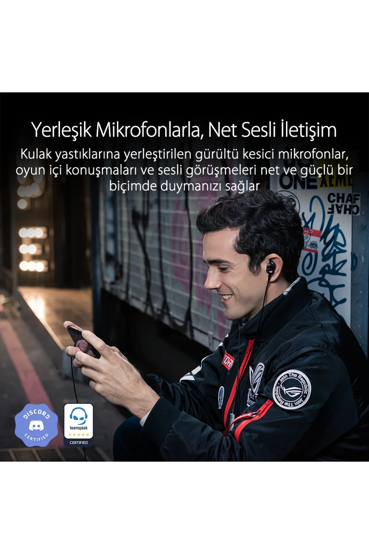 Asus ROG Cetra II Core Siyah Kulakiçi Kulaklık (90YH02V0-B2UA00)