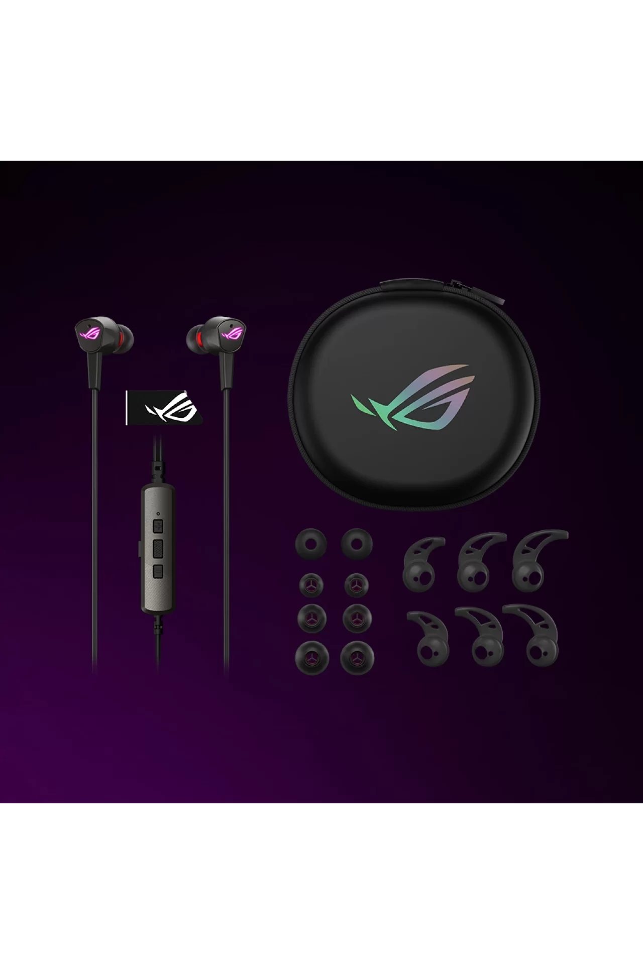 Asus ROG Cetra II Core Siyah Kulakiçi Kulaklık (90YH02V0-B2UA00)