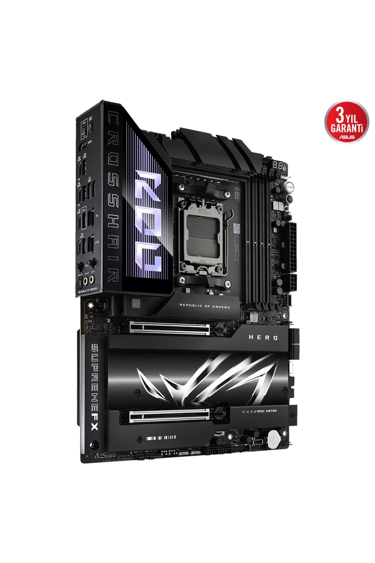 Asus ROG Crosshair X870E Hero 8600MHz(OC) Anakart