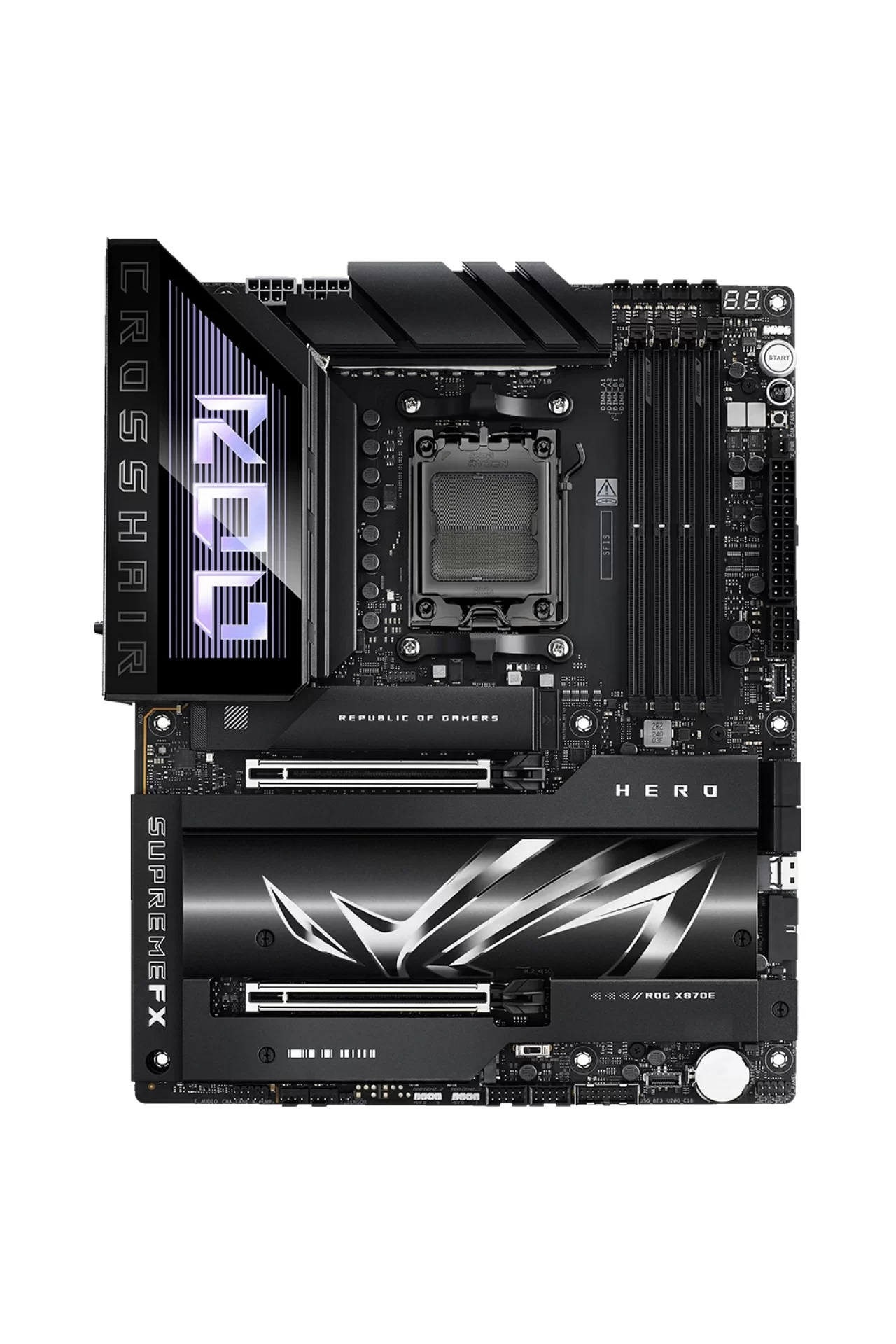 Asus ROG Crosshair X870E Hero 8600MHz(OC) Anakart