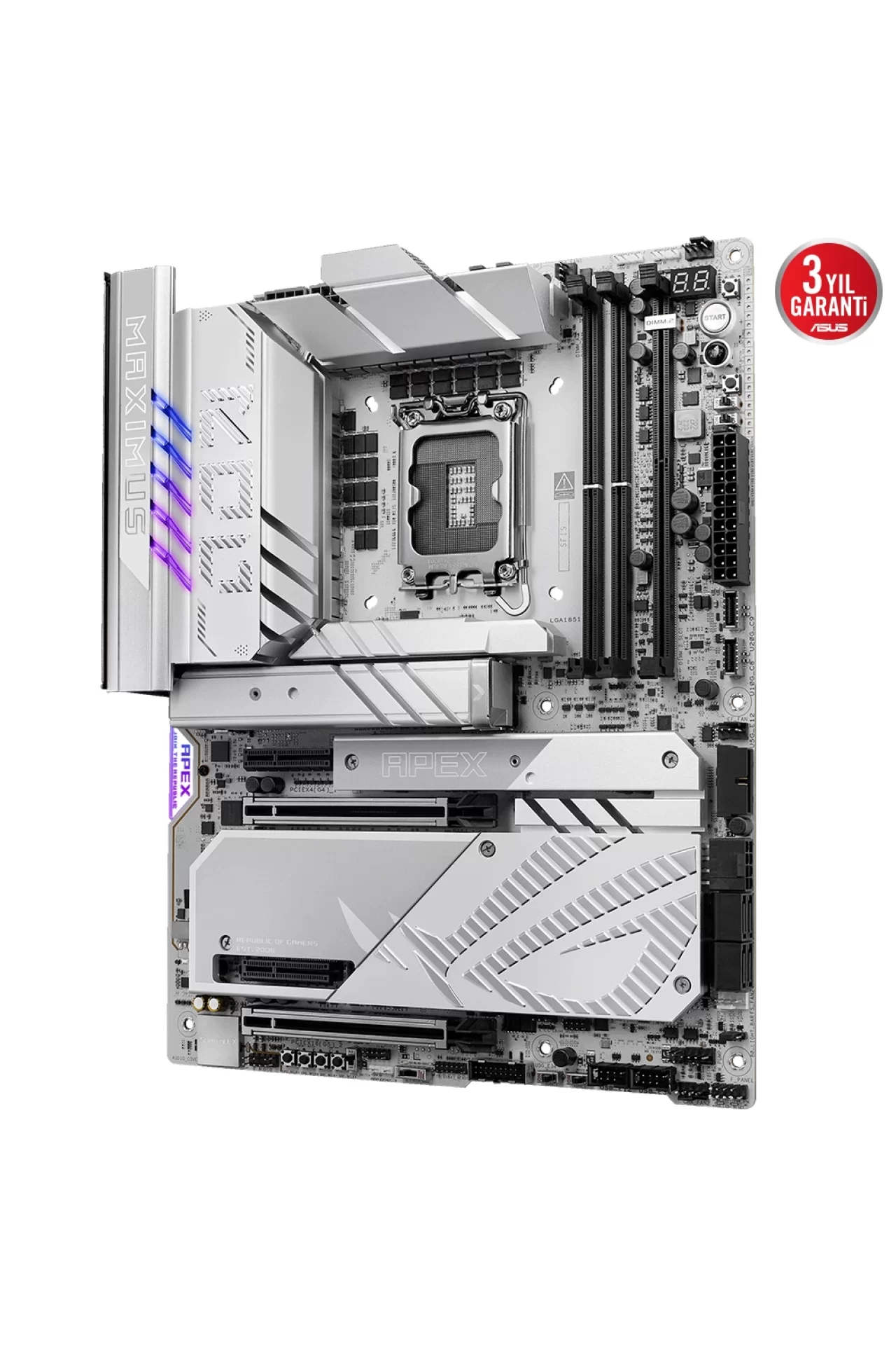 Asus ROG Maximus Z890 Apex 9000MHz (OC) DDR5 Soket LGA1851 M.2 ATX Anakart