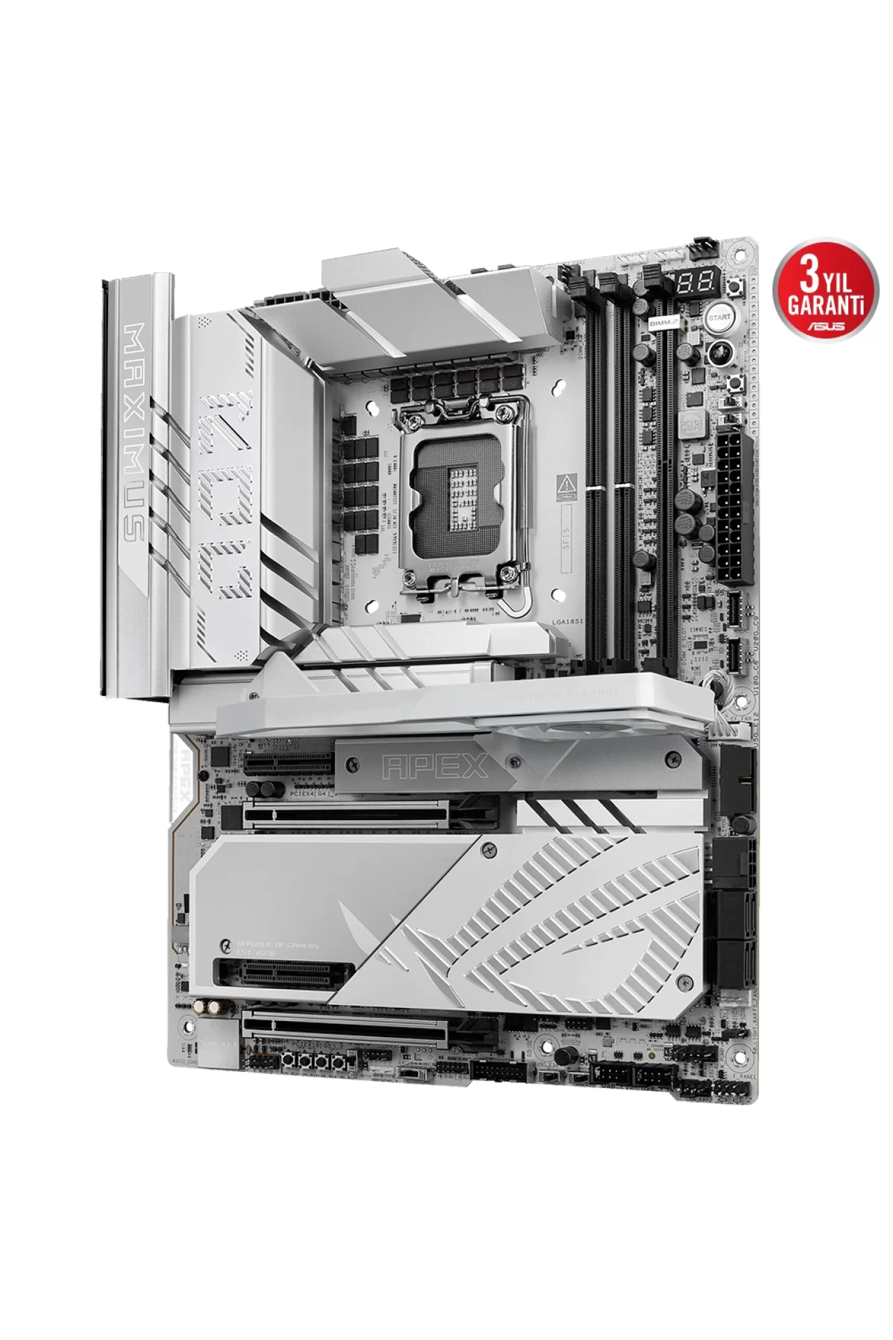 Asus ROG Maximus Z890 Apex 9000MHz (OC) DDR5 Soket LGA1851 M.2 ATX Anakart
