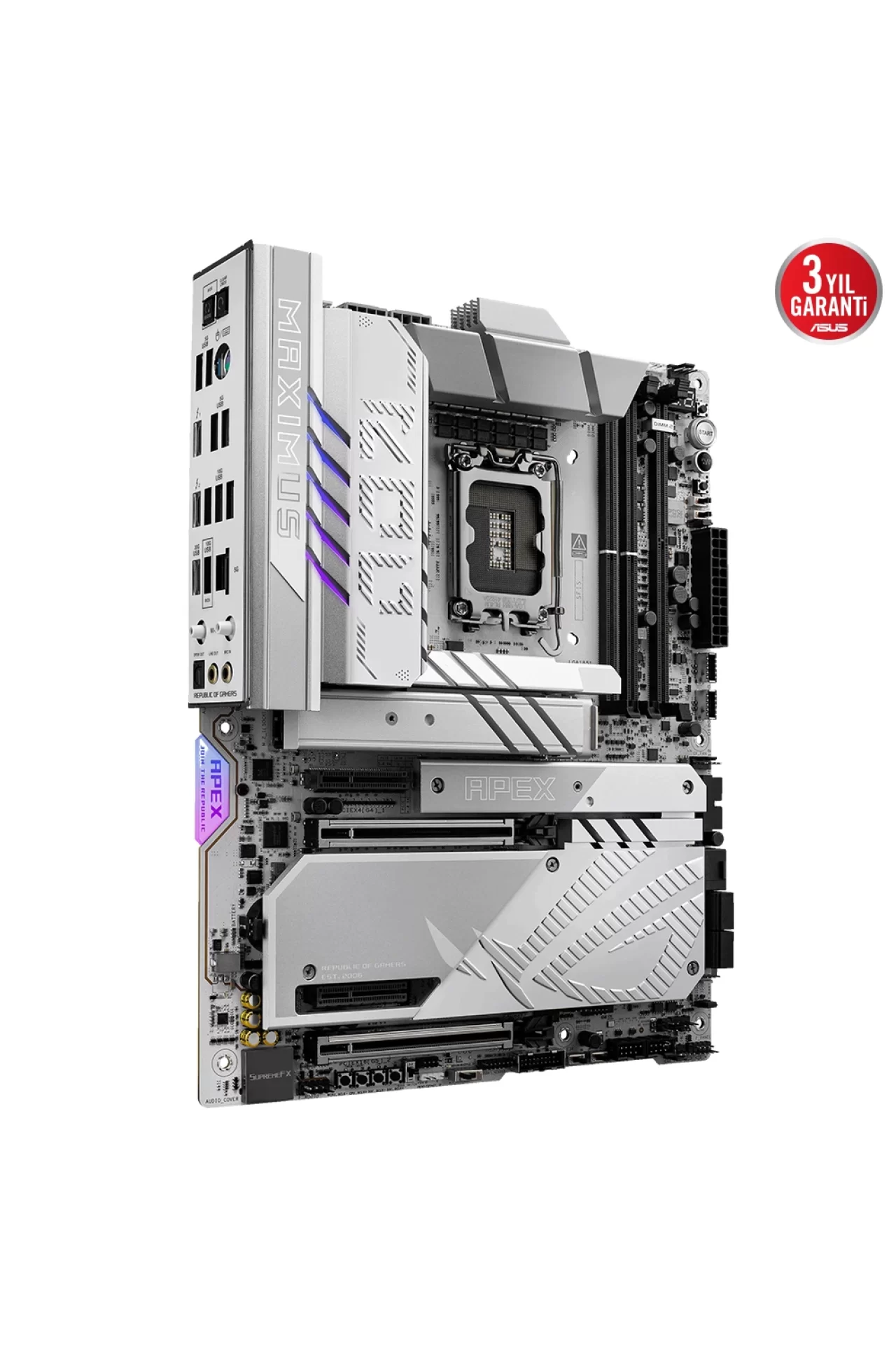 Asus ROG Maximus Z890 Apex 9000MHz (OC) DDR5 Soket LGA1851 M.2 ATX Anakart