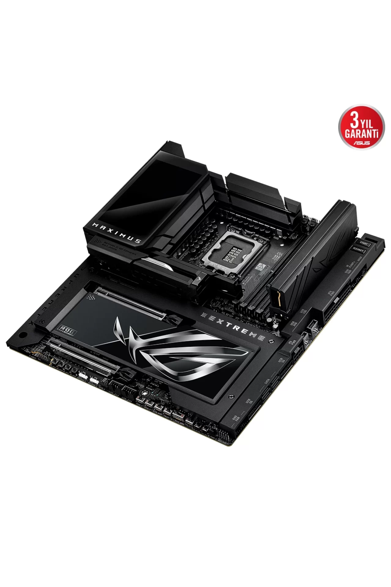 Asus ROG Maximus Z890 EXTREME Intel LGA1851 Z890 DDR5 8800+MHz(OC) E-ATX Gaming (Oyuncu) Anakart