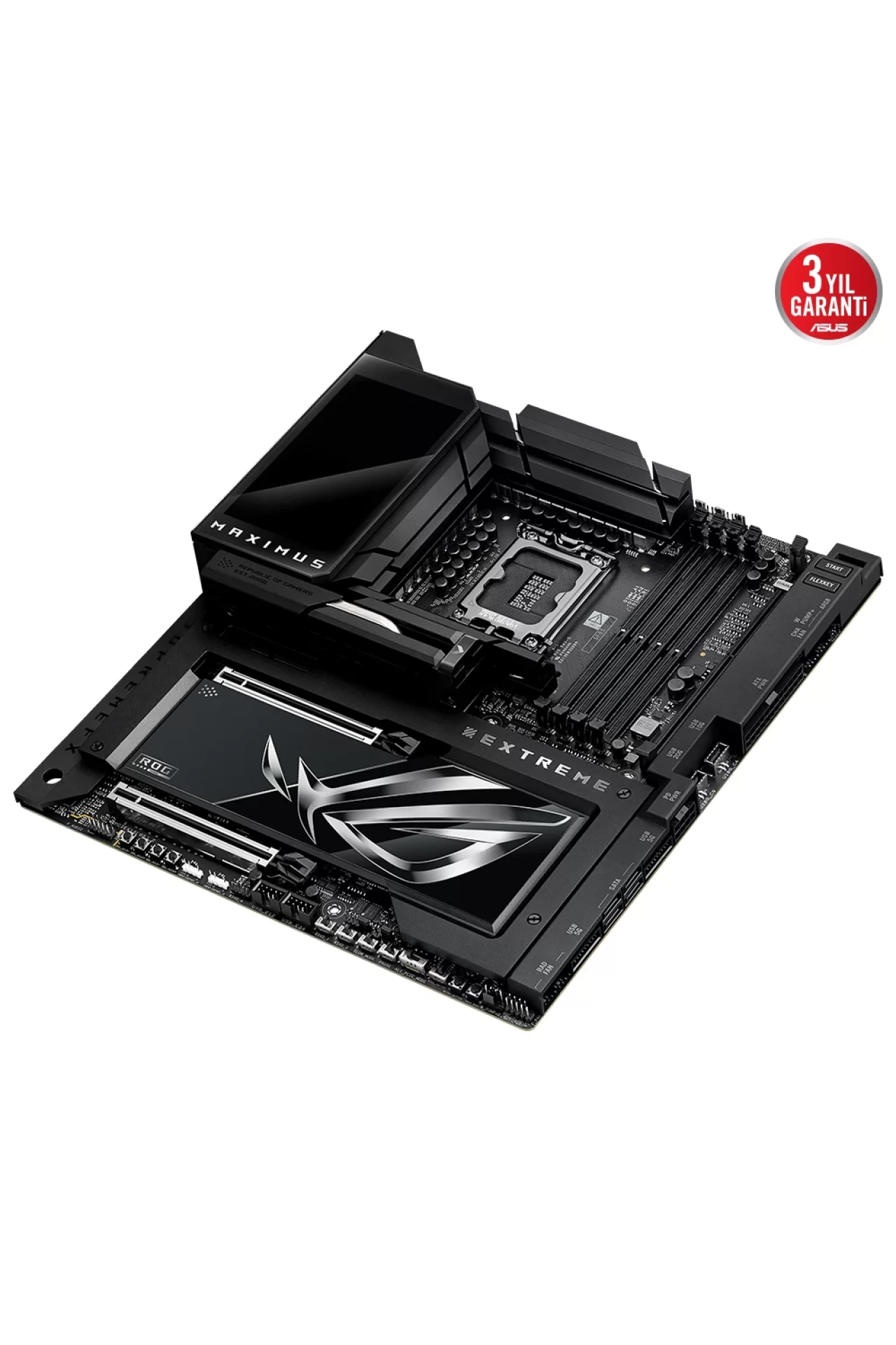 Asus ROG Maximus Z890 EXTREME Intel LGA1851 Z890 DDR5 8800+MHz(OC) E-ATX Gaming (Oyuncu) Anakart
