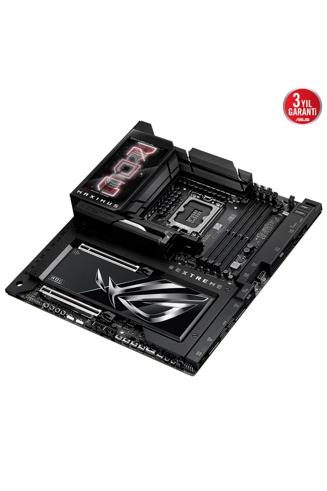 Asus ROG Maximus Z890 EXTREME Intel LGA1851 Z890 DDR5 8800+MHz(OC) E-ATX Gaming (Oyuncu) Anakart