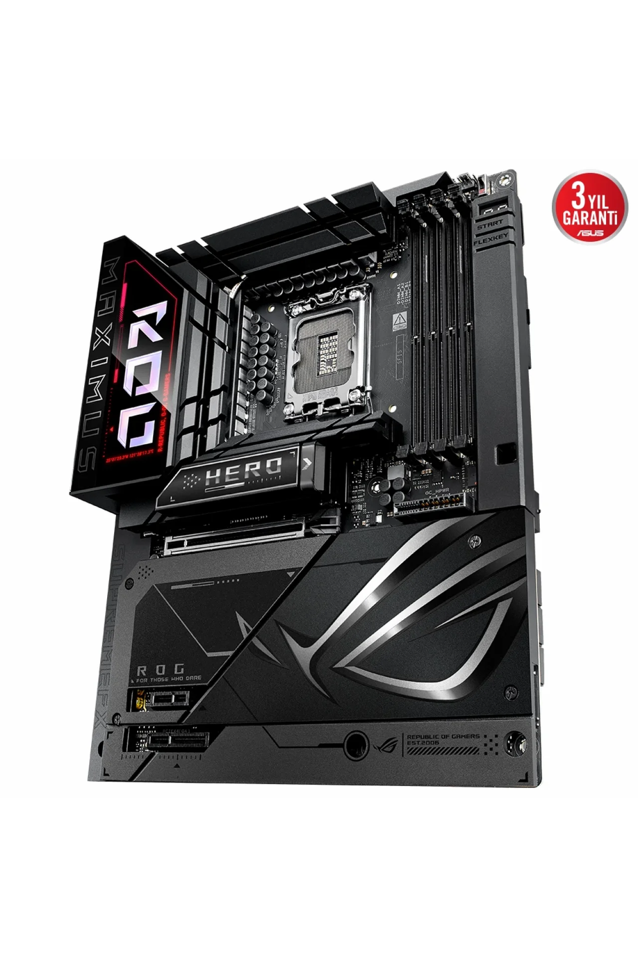 Asus ROG Maximus Z890 HERO BTF 9200MHz Anakart