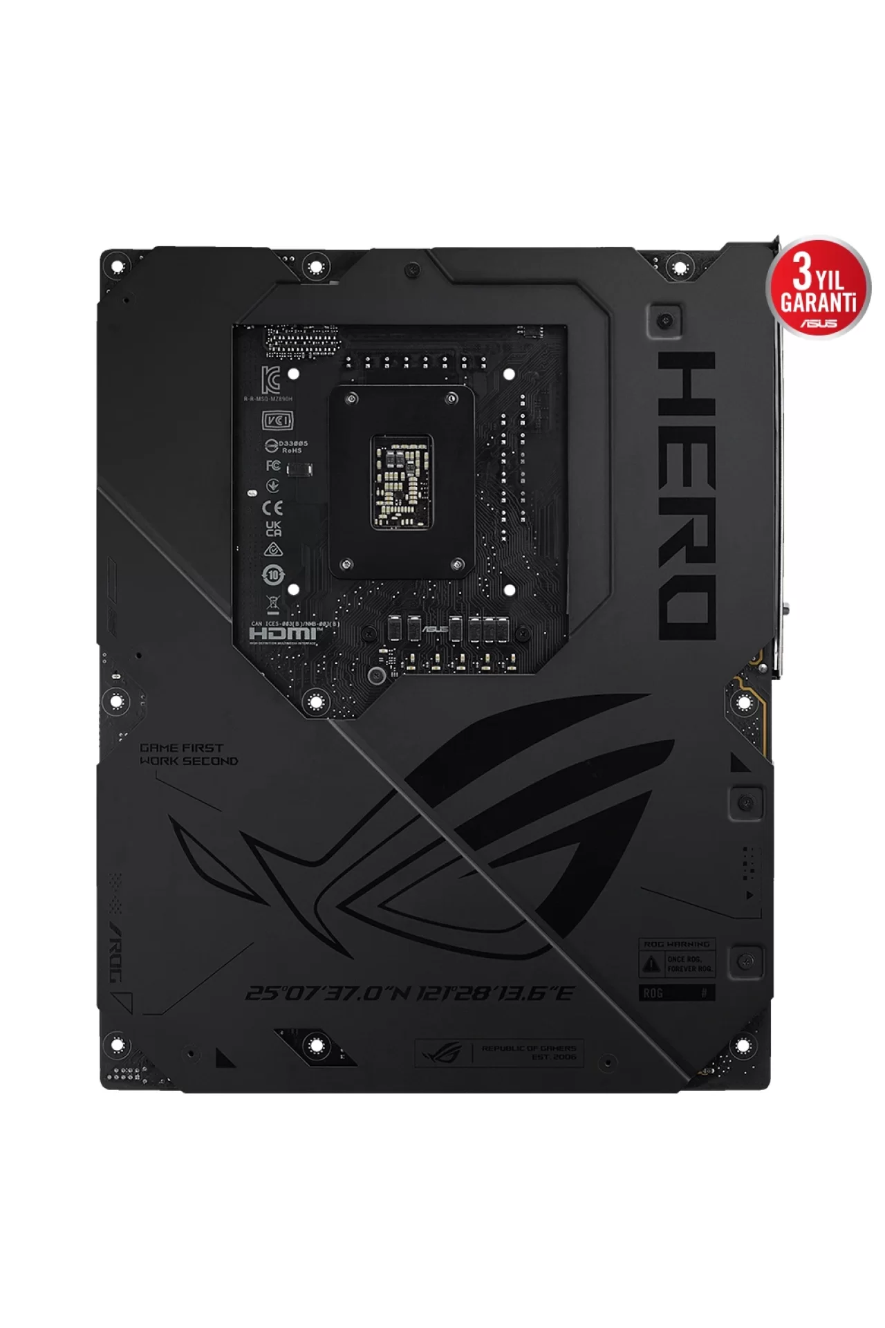 Asus ROG Maximus Z890 Hero 8800MHz (OC) DDR5 Soket LGA1851 M.2 HDMI ATX Anakart