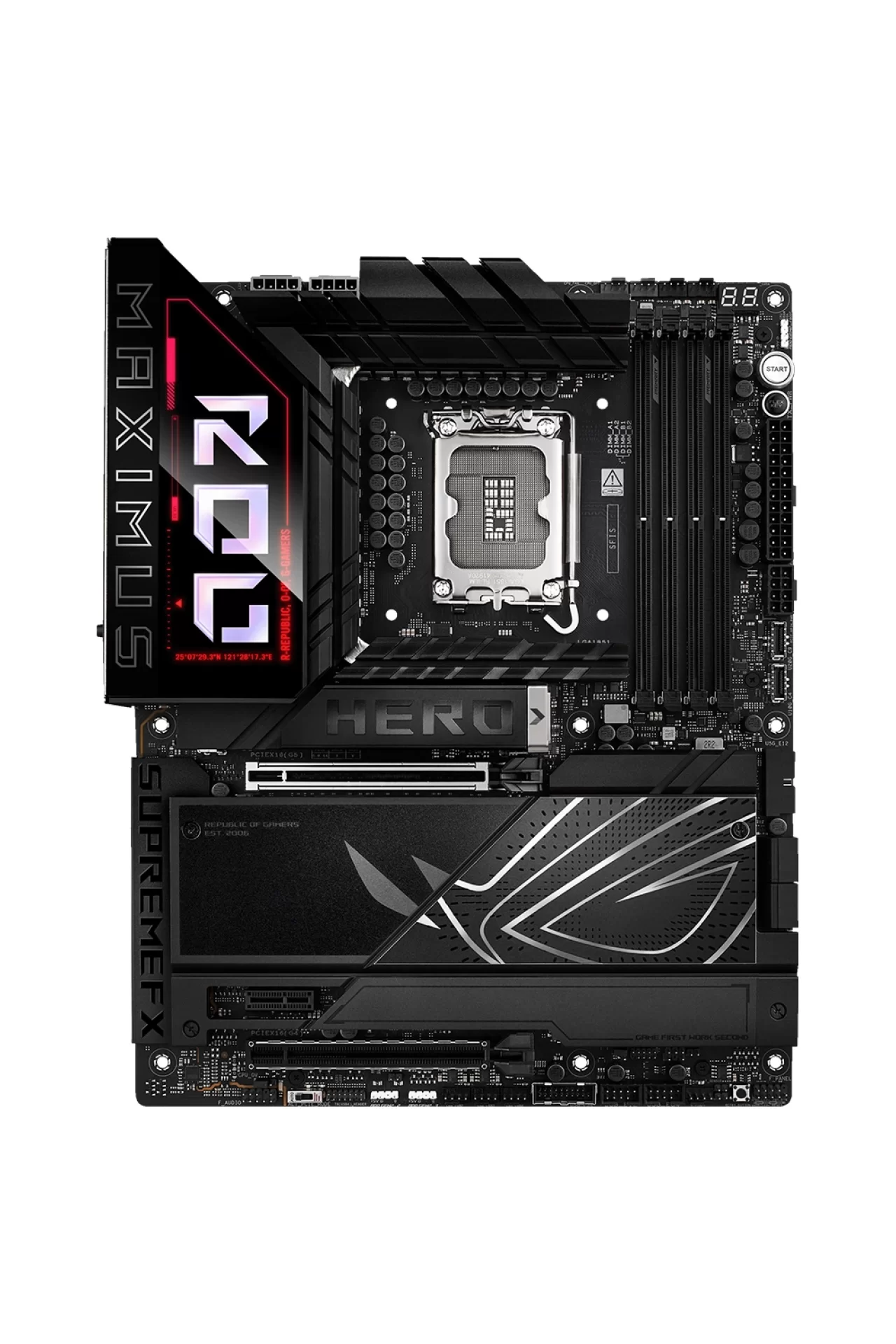 Asus ROG Maximus Z890 Hero 8800MHz (OC) DDR5 Soket LGA1851 M.2 HDMI ATX Anakart