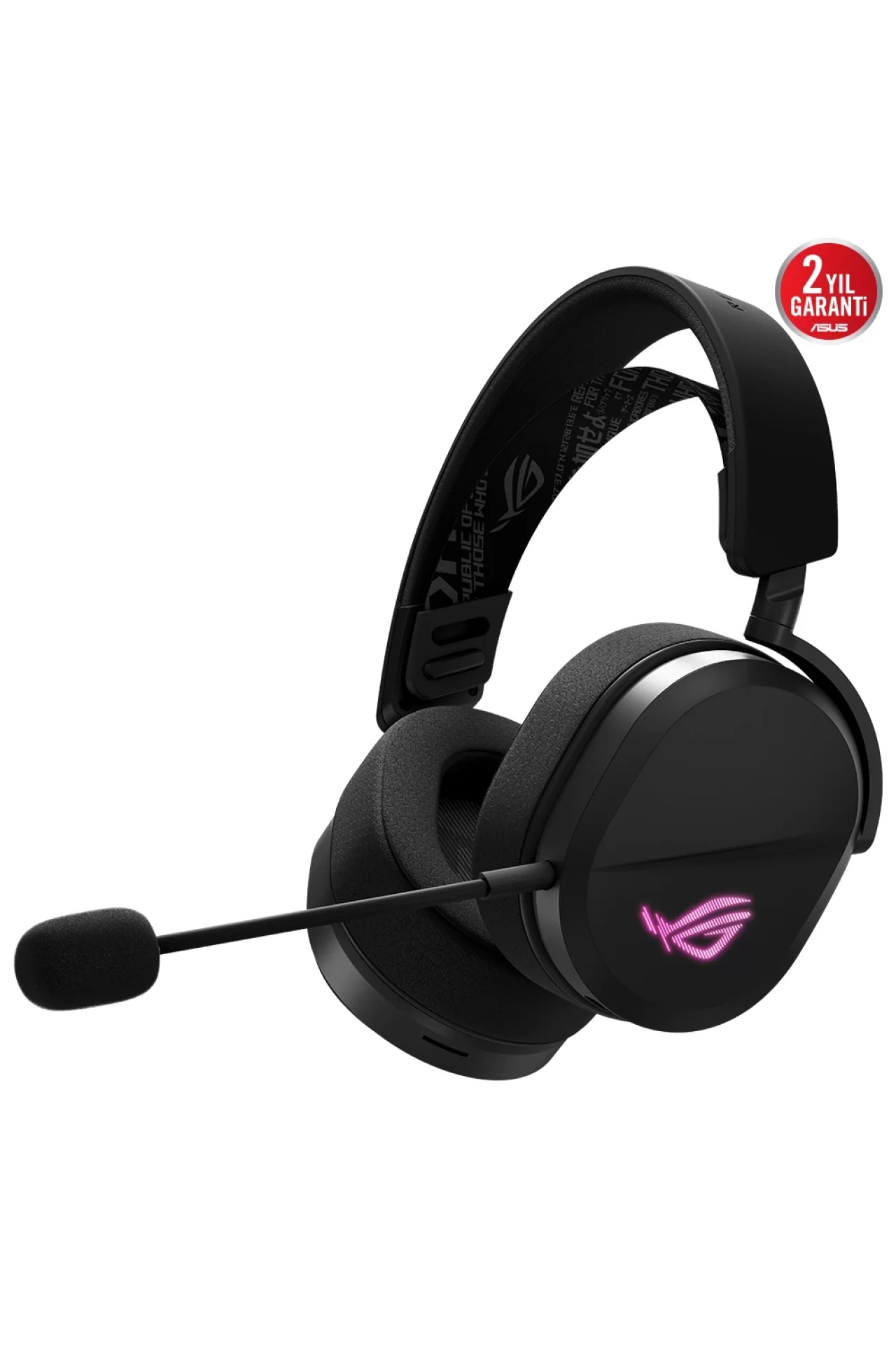 Asus ROG Pelta Aura Sync RGB PS5 Uyumlu Siyah Kablosuz Gaming Kulaklık