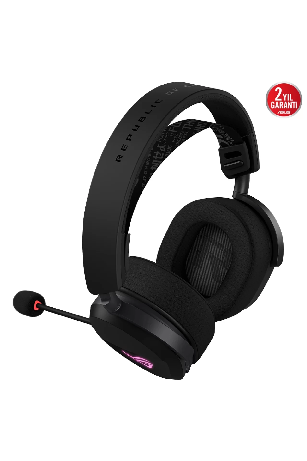 Asus ROG Pelta Aura Sync RGB PS5 Uyumlu Siyah Kablosuz Gaming Kulaklık