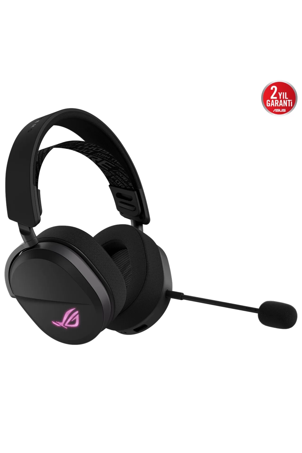 Asus ROG Pelta Aura Sync RGB PS5 Uyumlu Siyah Kablosuz Gaming Kulaklık