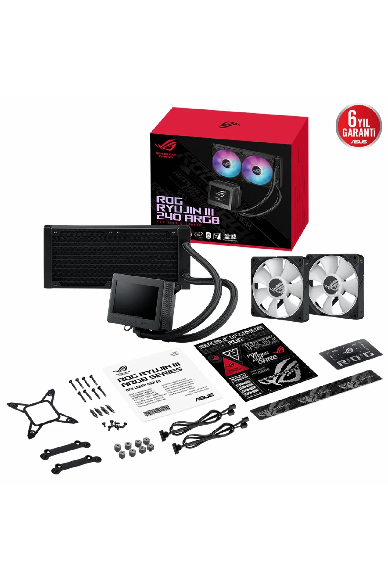 Asus ROG Ryujin III 240 ARGB Sıvı Soğutucu