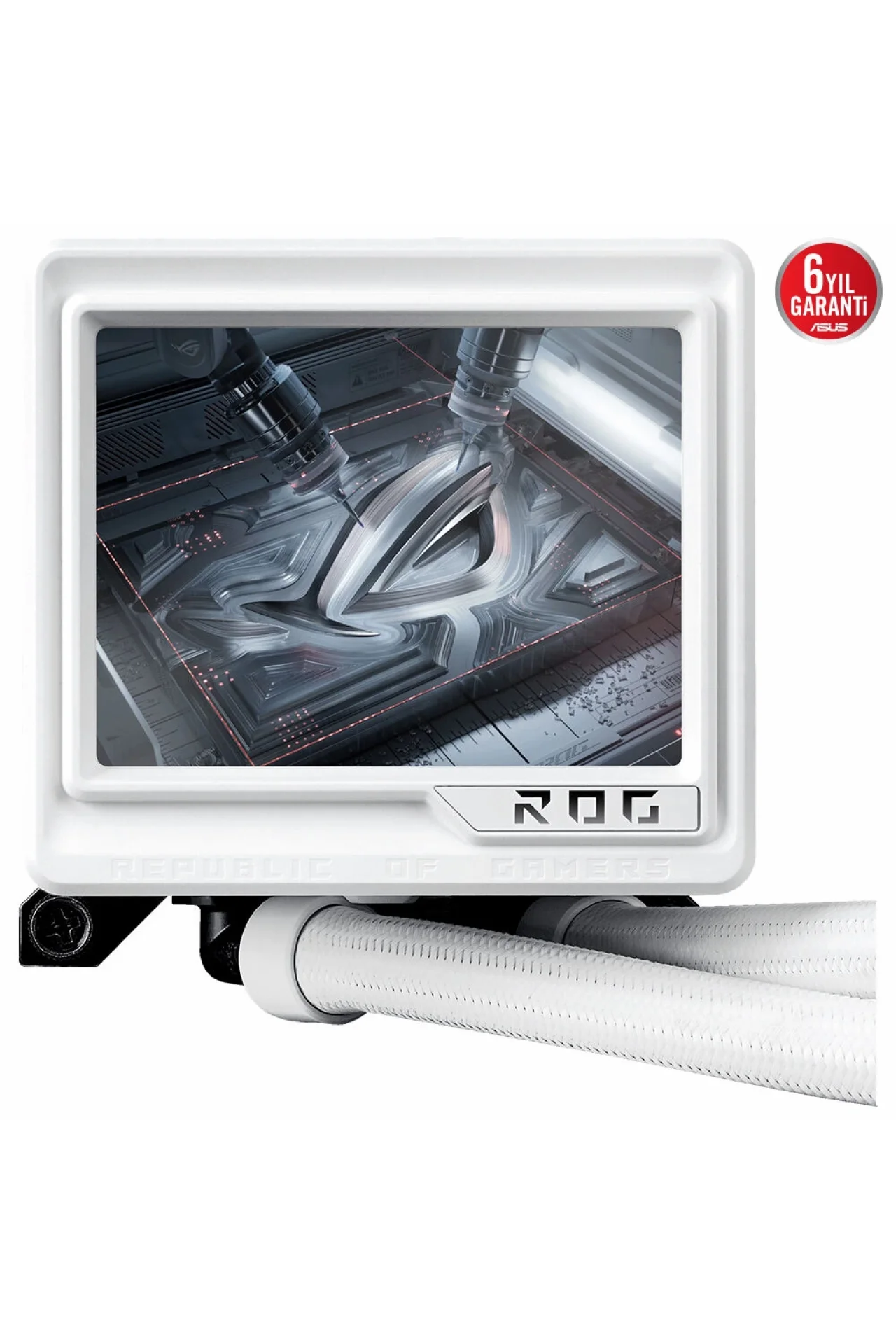 Asus ROG Ryujin III 360 ARGB 360mm Intel-AMD Uyumlu Beyaz Sıvı Soğutucu
